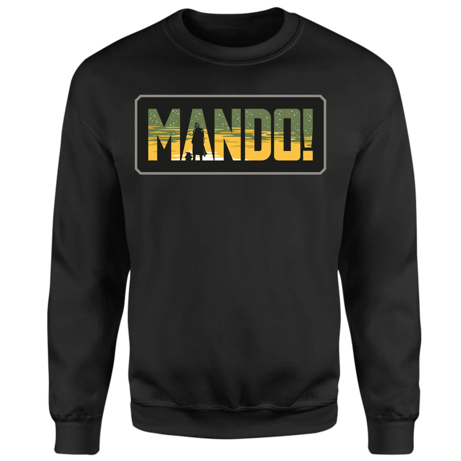 

Star Wars The Mandalorian Mando! Sweatshirt - Black - L