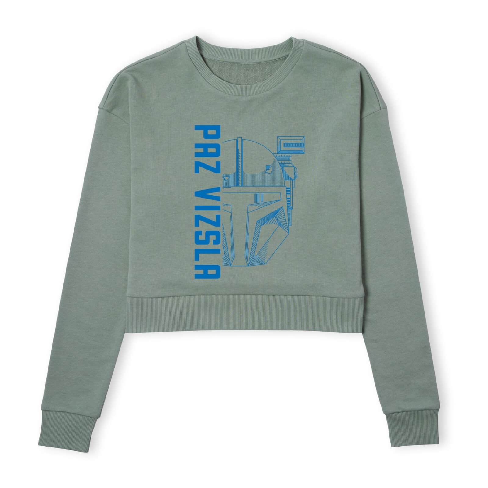 

Star Wars The Mandalorian Paz Vizsla Women's Cropped Sweatshirt - Khaki - XXL