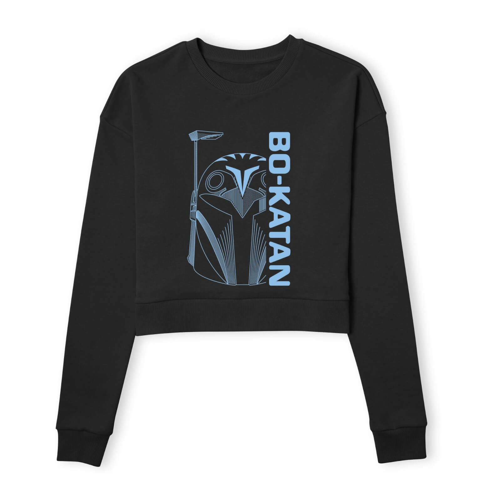 

Star Wars The Mandalorian Bo-Katan Women's Cropped Sweatshirt - Black - S