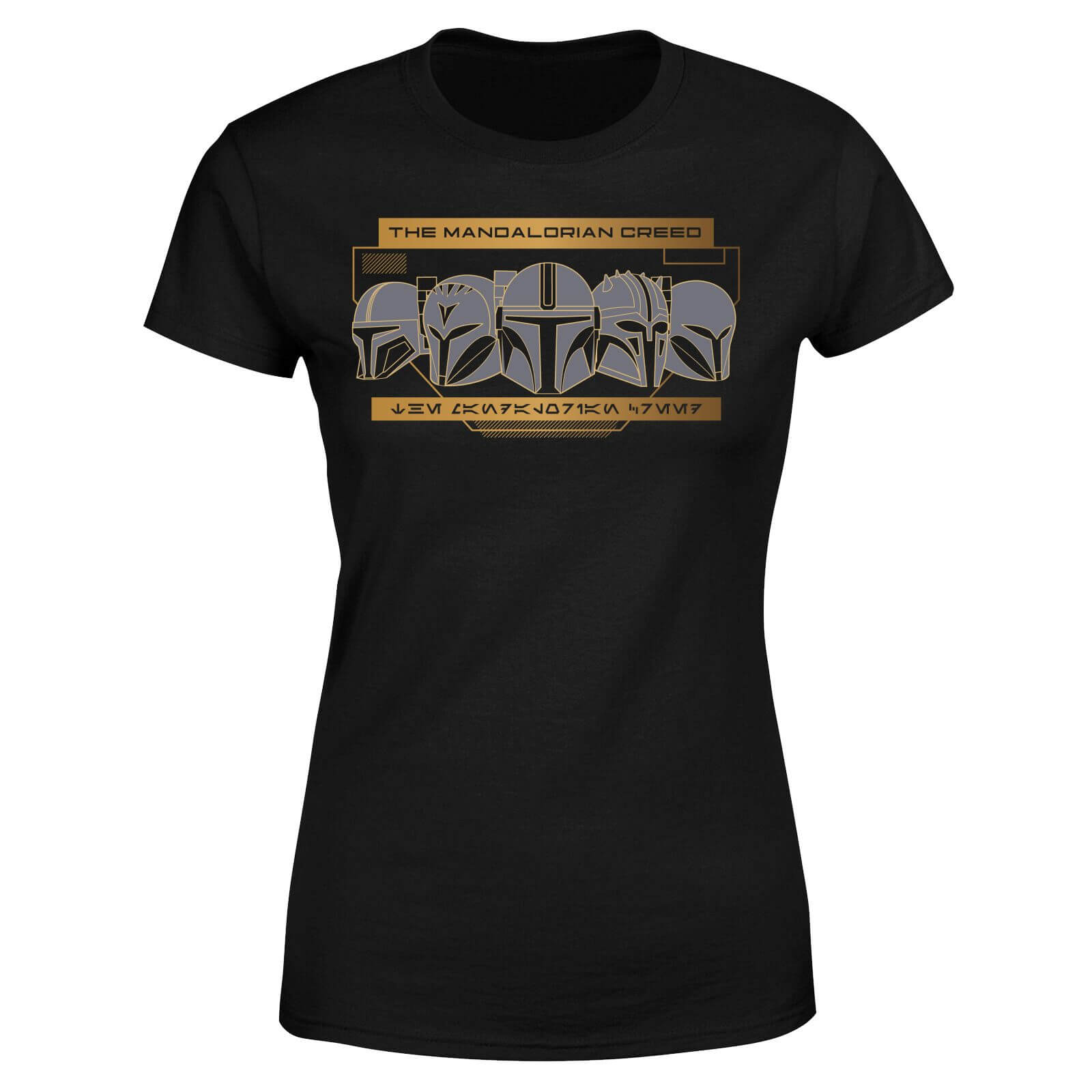 

Star Wars The Mandalorian Creed Women's T-Shirt - Black - M