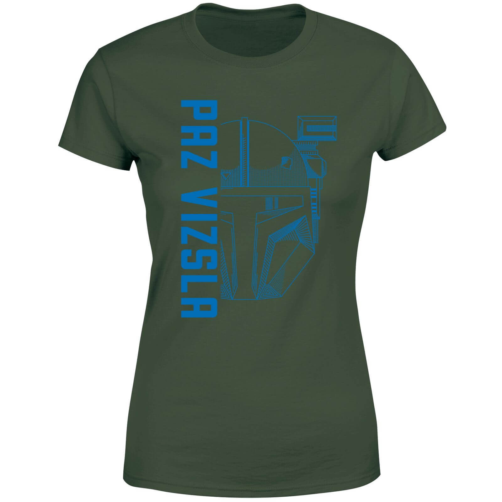 

Star Wars The Mandalorian Paz Vizsla Women's T-Shirt - Green - M