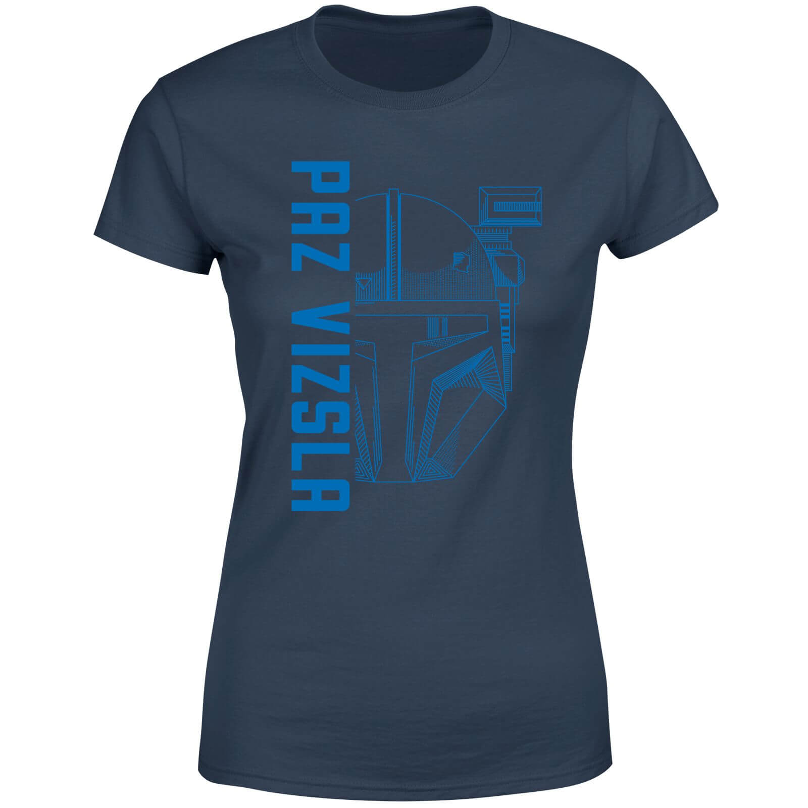 

Star Wars The Mandalorian Paz Vizsla Women's T-Shirt - Navy - S