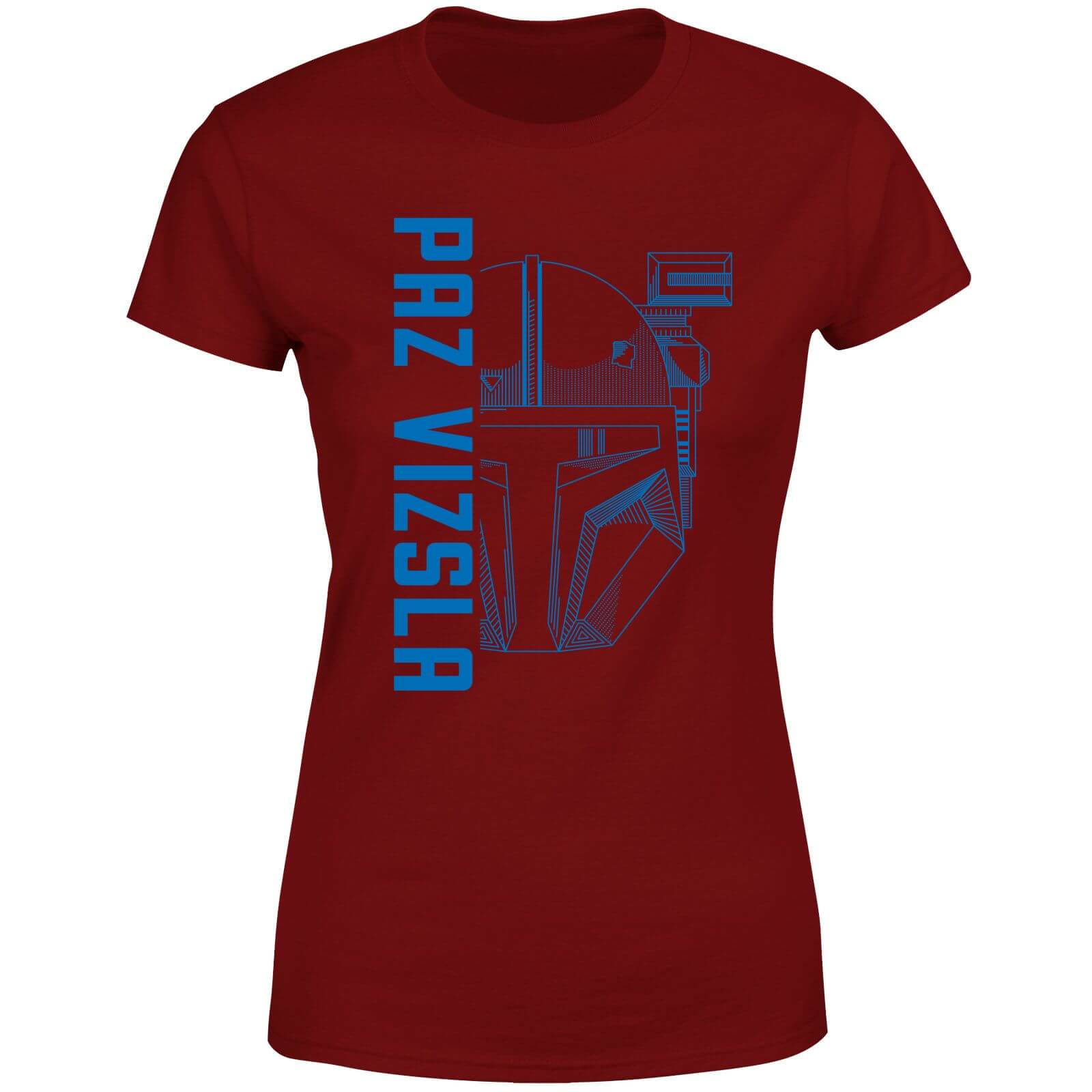 

Star Wars The Mandalorian Paz Vizsla Women's T-Shirt - Burgundy - XS
