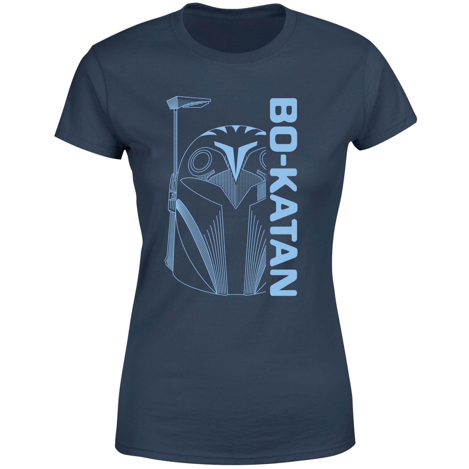 

Star Wars The Mandalorian Bo-Katan Women's T-Shirt - Navy - L