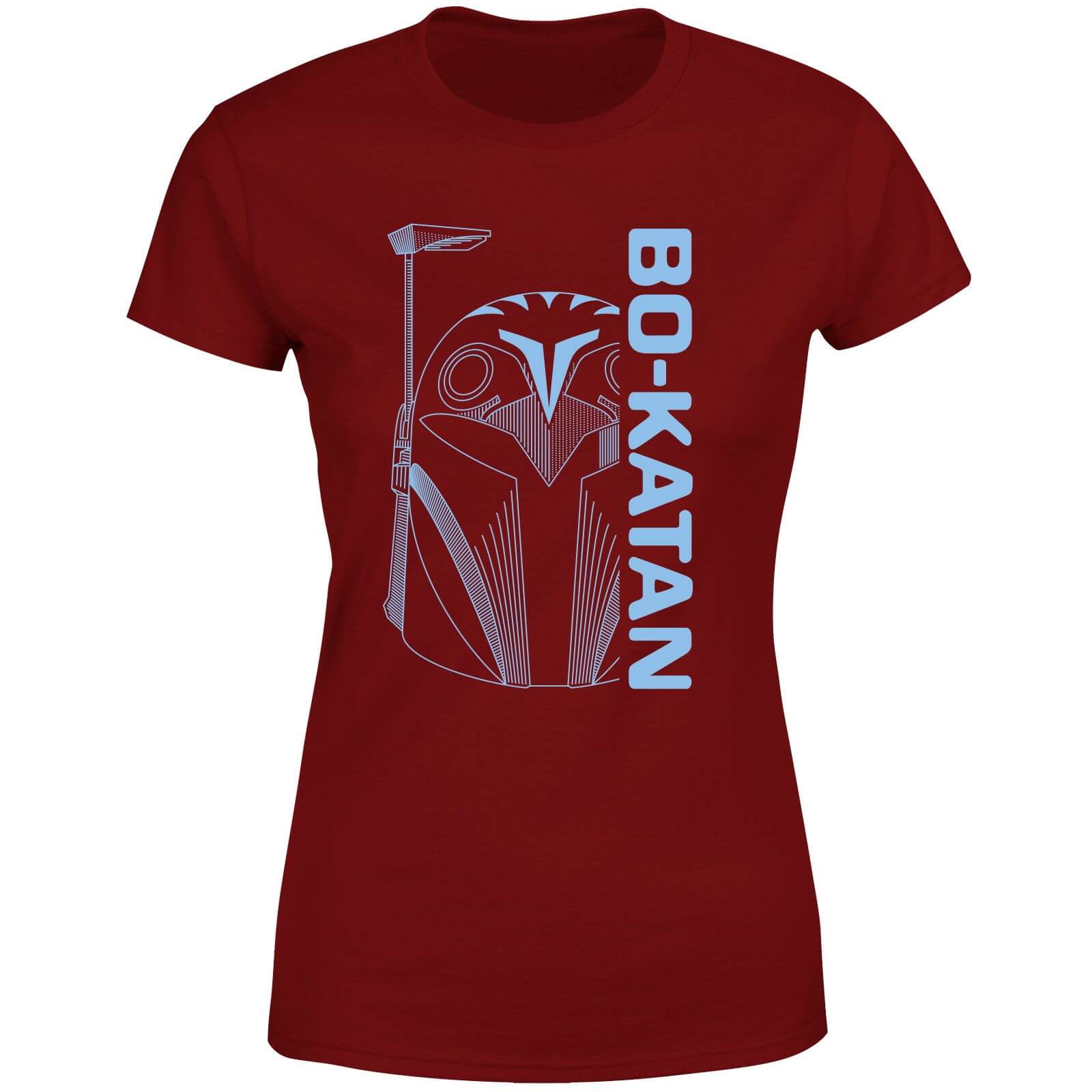 

Star Wars The Mandalorian Bo-Katan Women's T-Shirt - Burgundy - M