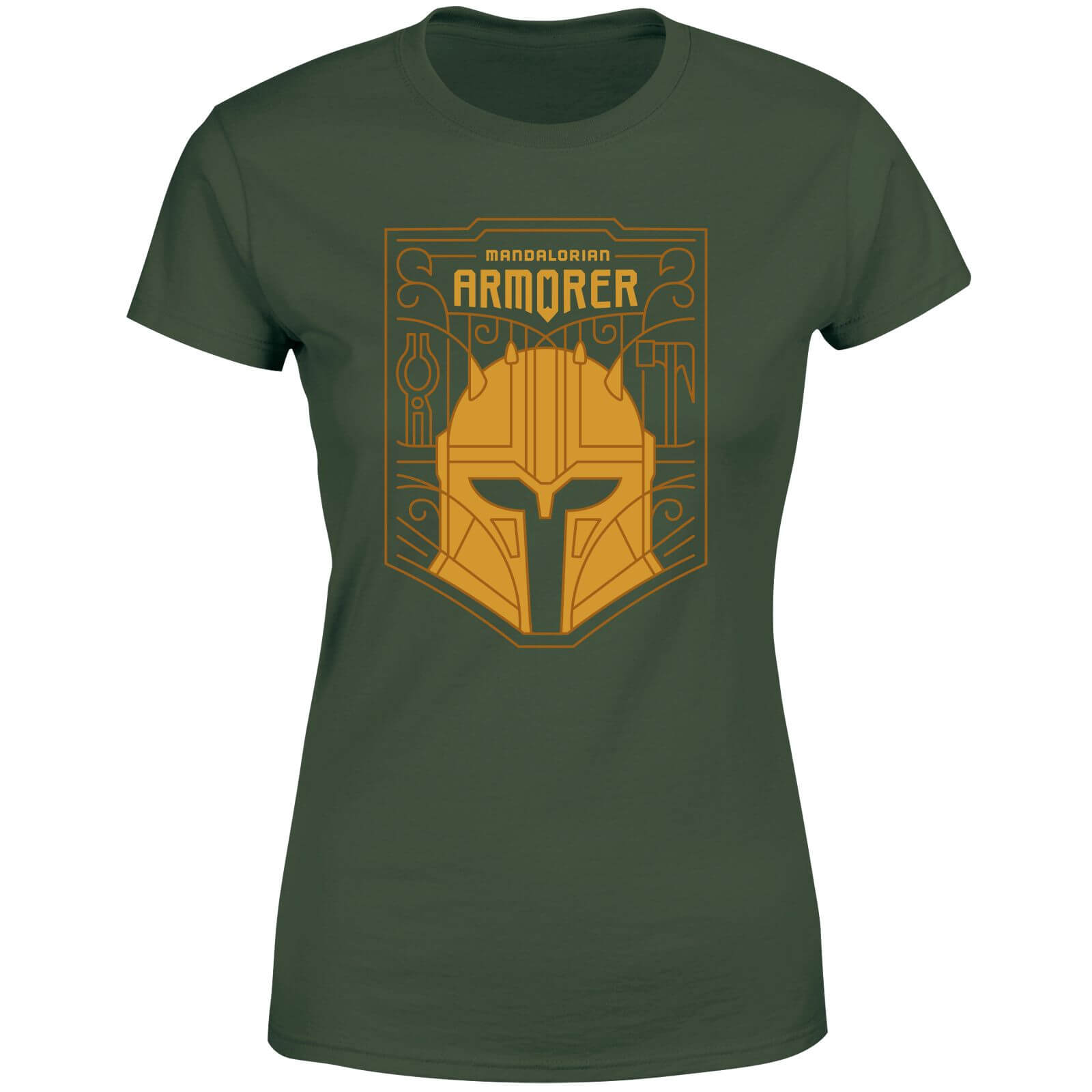 

Star Wars The Mandalorian The Armorer Badge Women's T-Shirt - Green - S