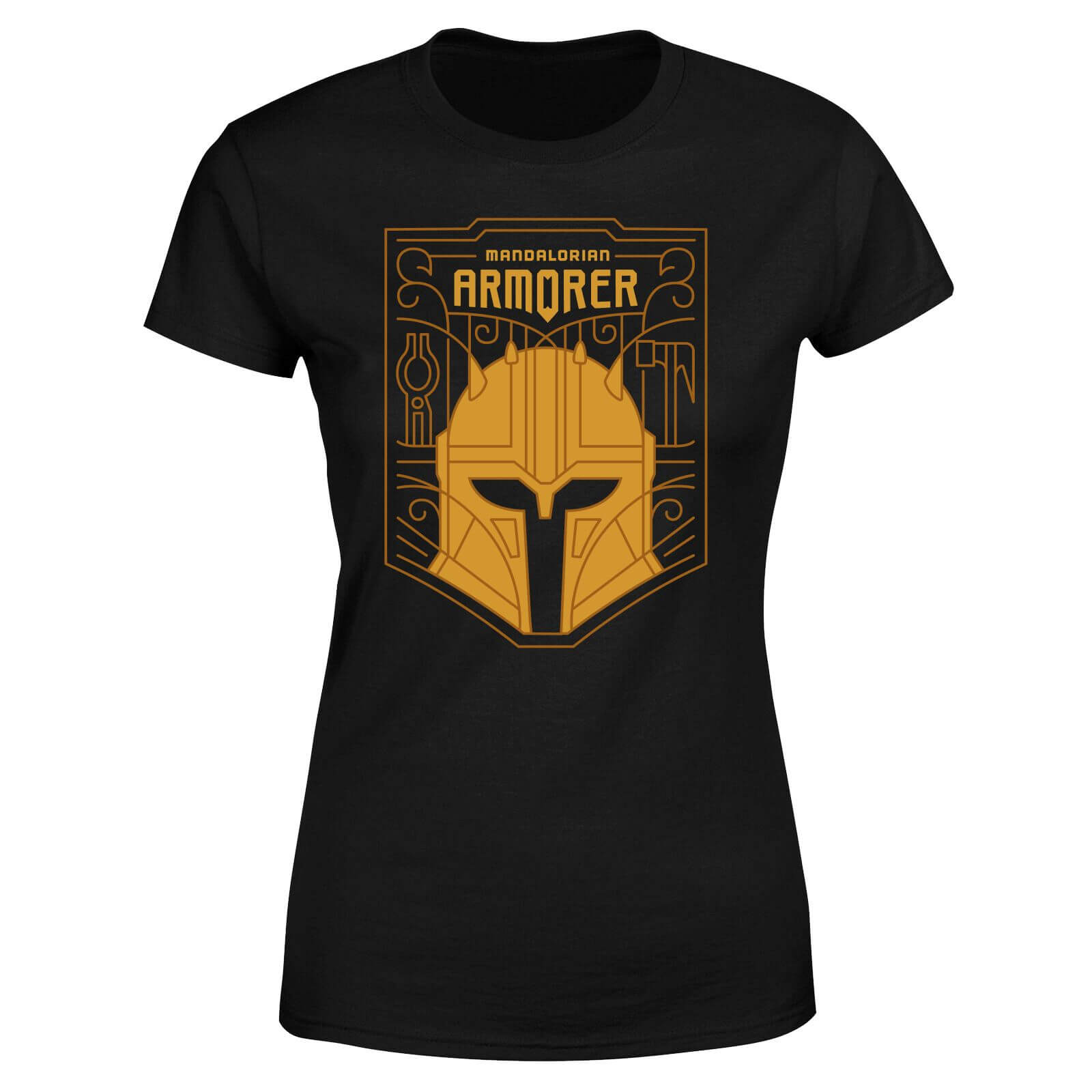 

Star Wars The Mandalorian The Armorer Badge Women's T-Shirt - Black - L