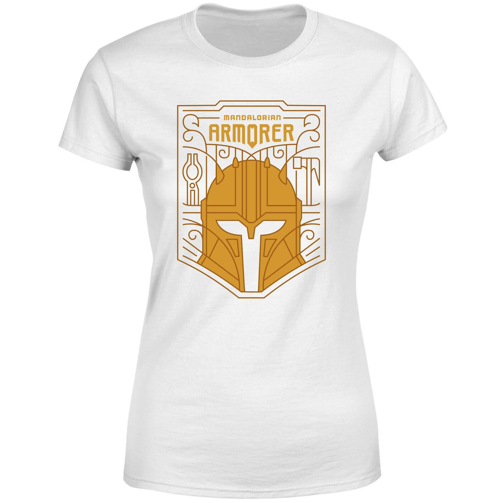 

Star Wars The Mandalorian The Armorer Badge Women's T-Shirt - White - M