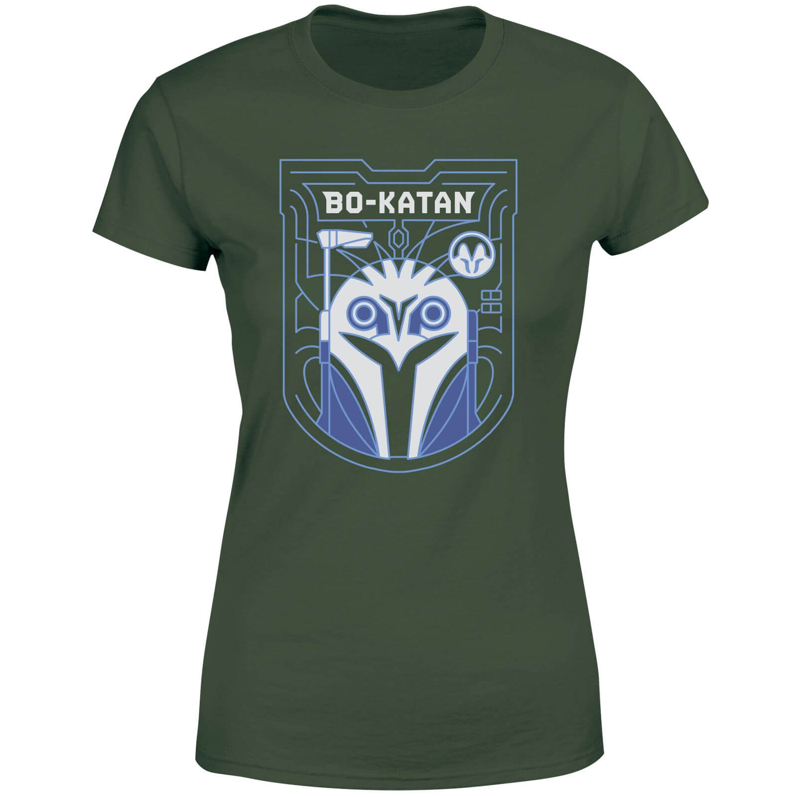 

Star Wars The Mandalorian Bo-Katan Badge Women's T-Shirt - Green - L