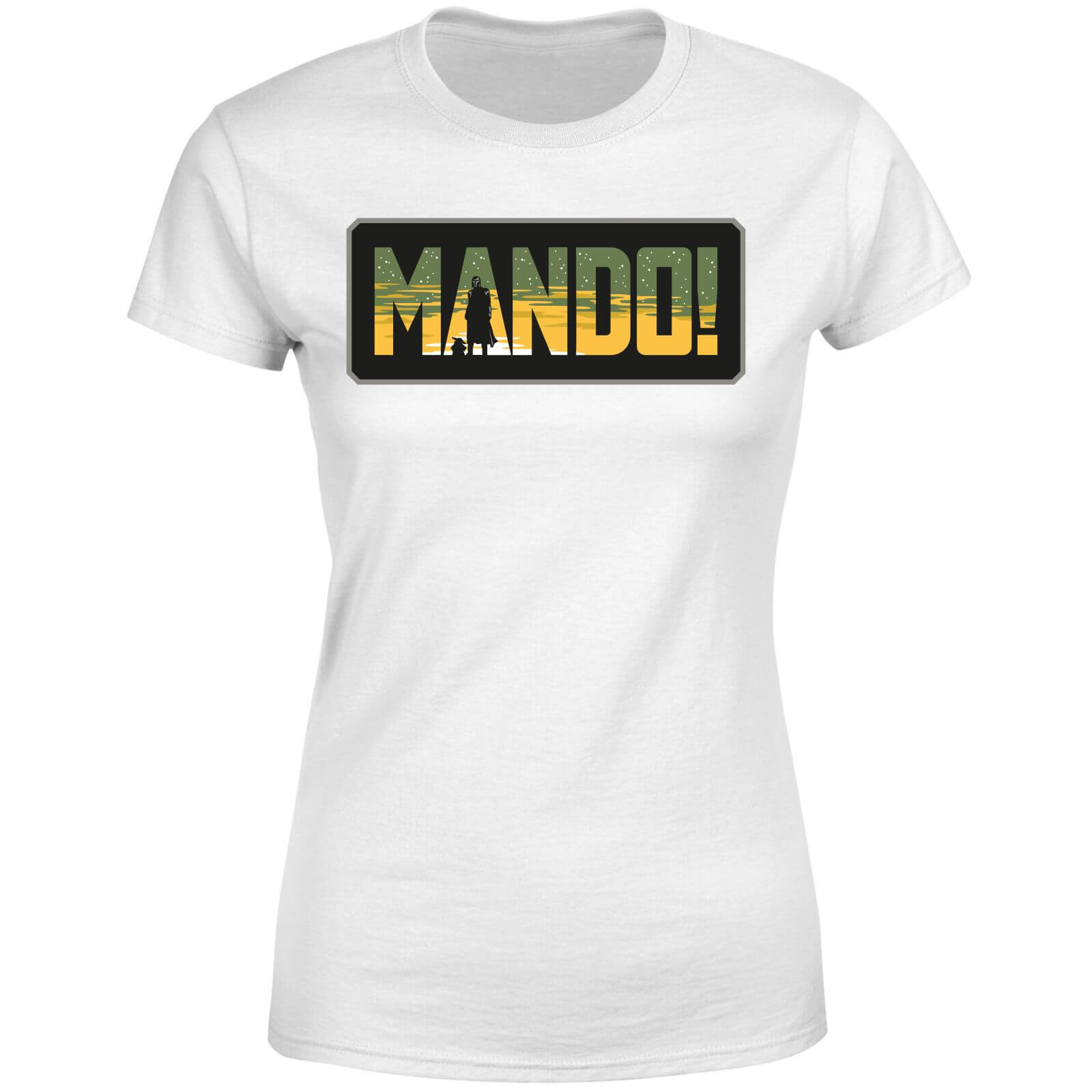 

Star Wars The Mandalorian Mando! Women's T-Shirt - White - XXL