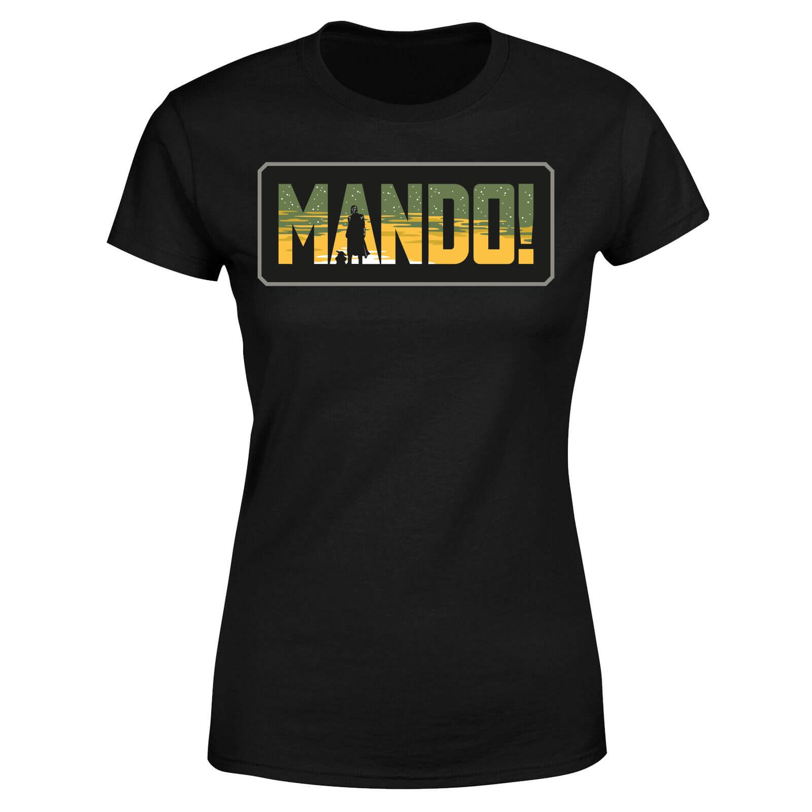

Star Wars The Mandalorian Mando! Women's T-Shirt - Black - M