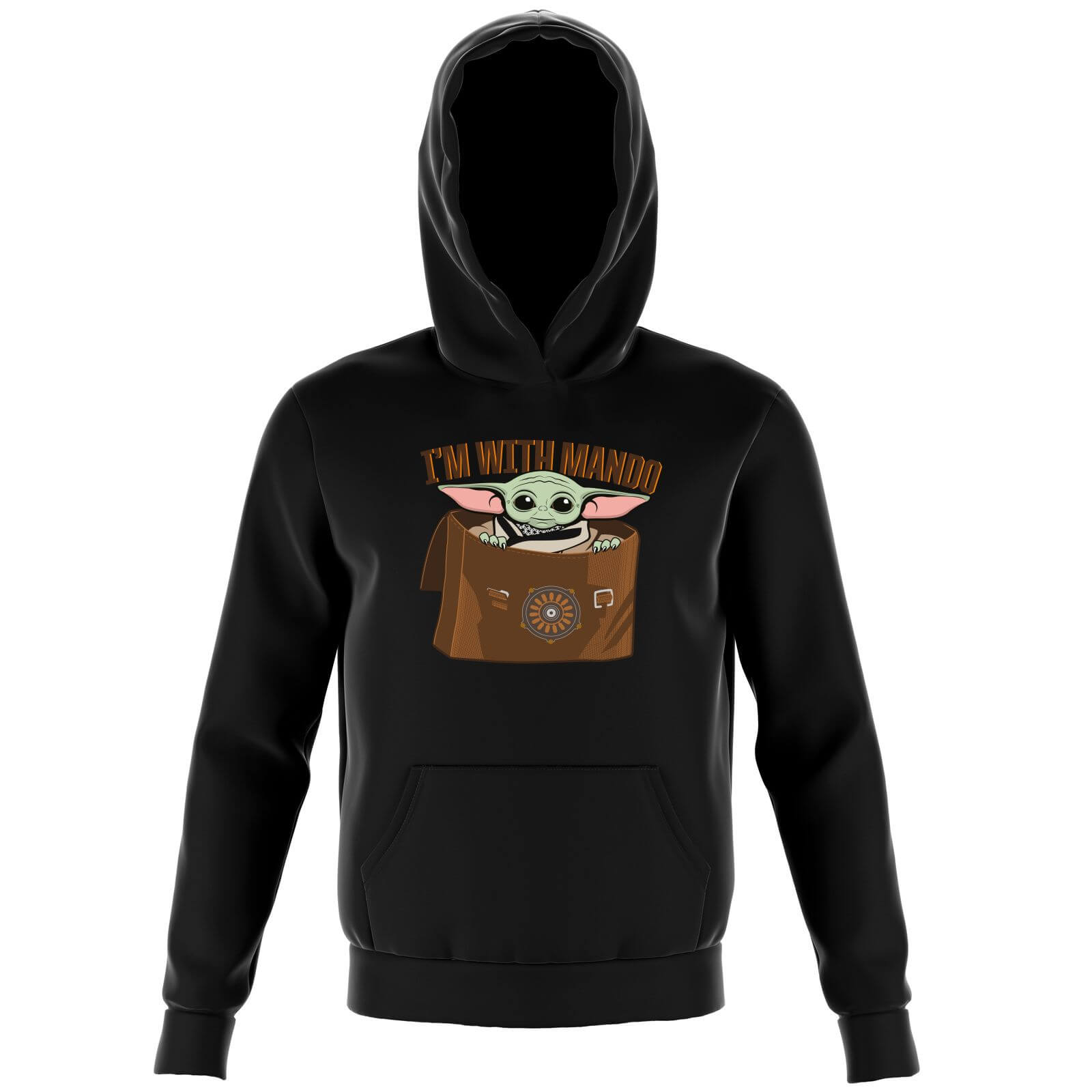

Star Wars The Mandalorian I'm With Mando Kids' Hoodie - Black - 3-4 Anni