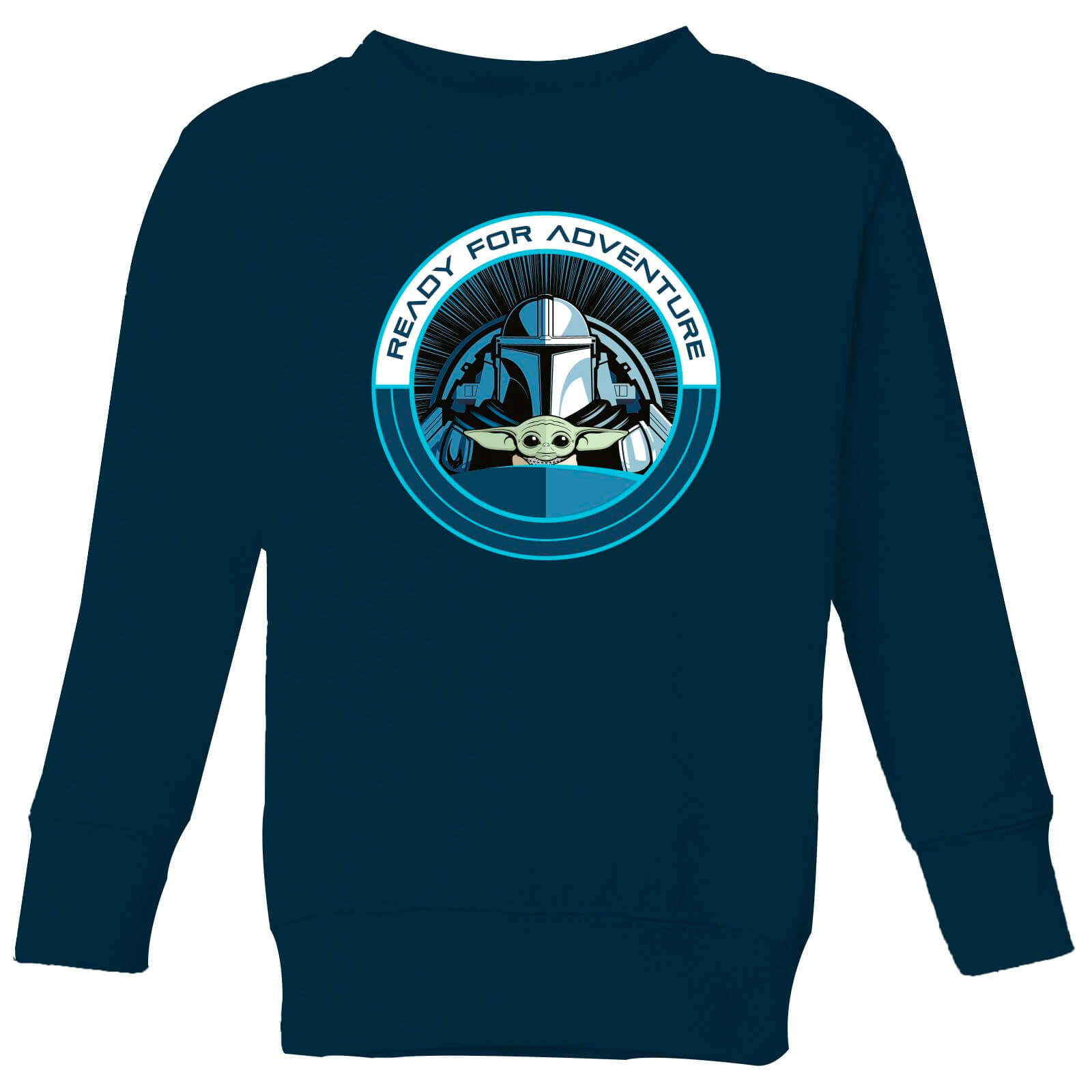 Star Wars The Mandalorian Ready For Adventure Kids' Sweatshirt - Navy - 11-12 Years
