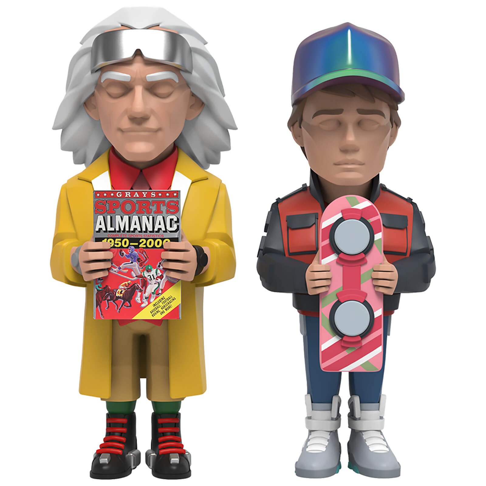 Mighty Jaxx Back to the Future Part 2 x Yarms 8  Vinyl Art Toy