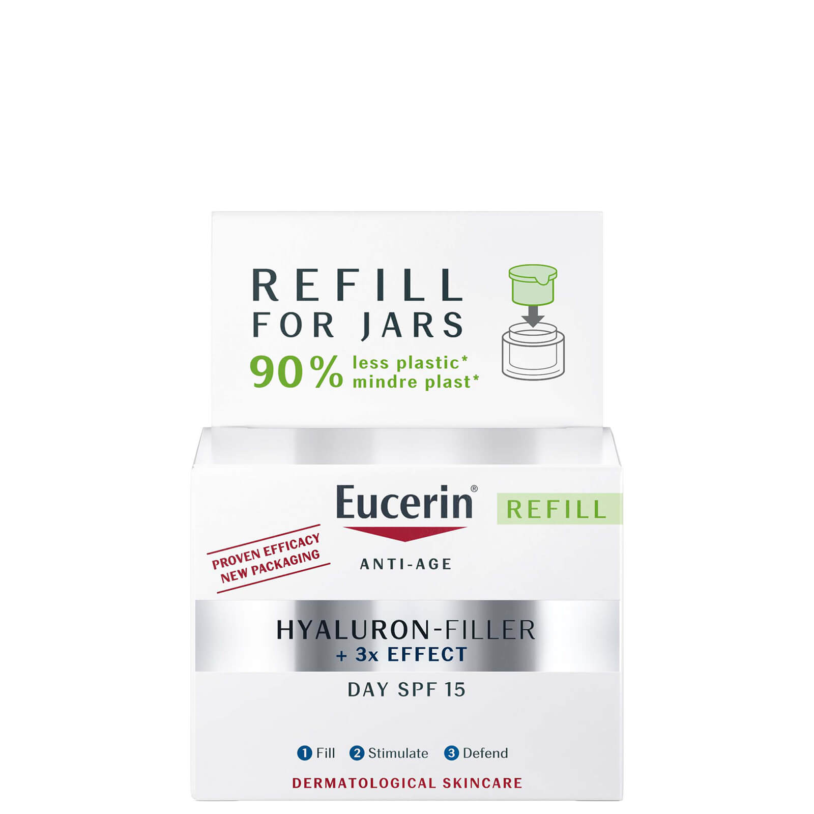Eucerin Hyaluron Filler Day Spf 15 Refill 50ml