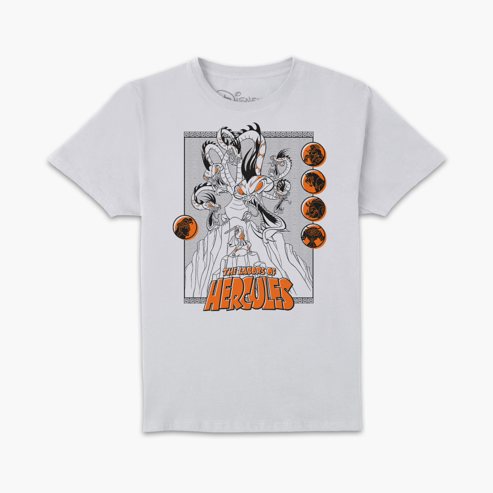 Hercules Labors Of Hercules T-Shirt - White - M - Bianco