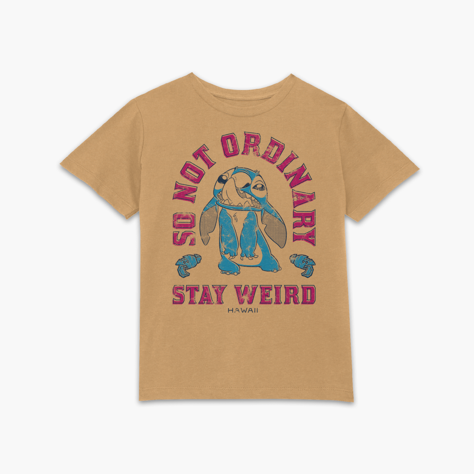 

Lilo & Stitch Stay Weird Kids' T-Shirt - Tan - 3-4 Anni - Tan
