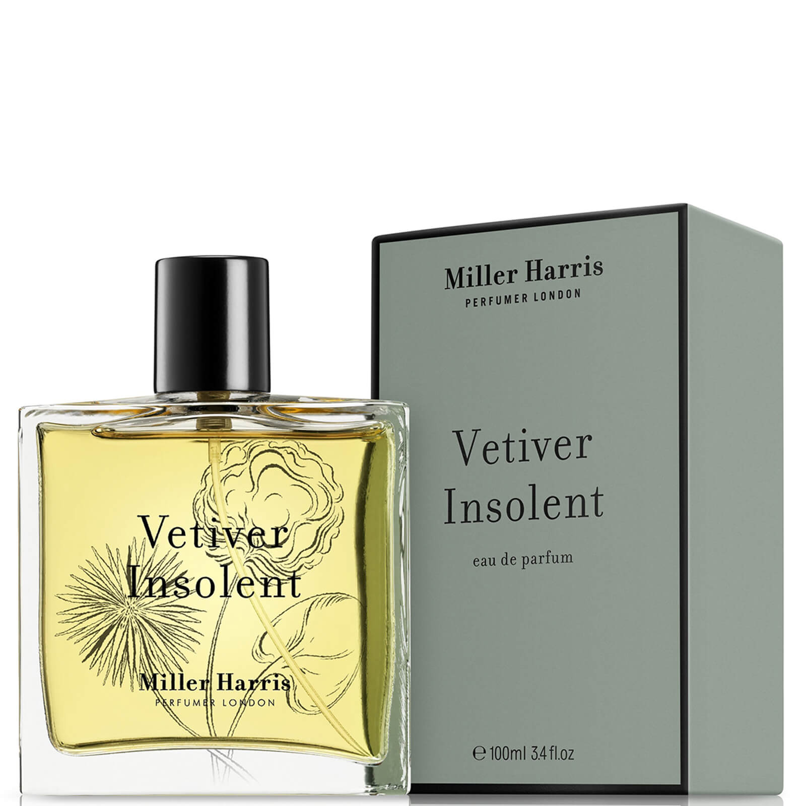 Miller Harris Vetiver Insolent Eau De Parfum 100ml In Yellow