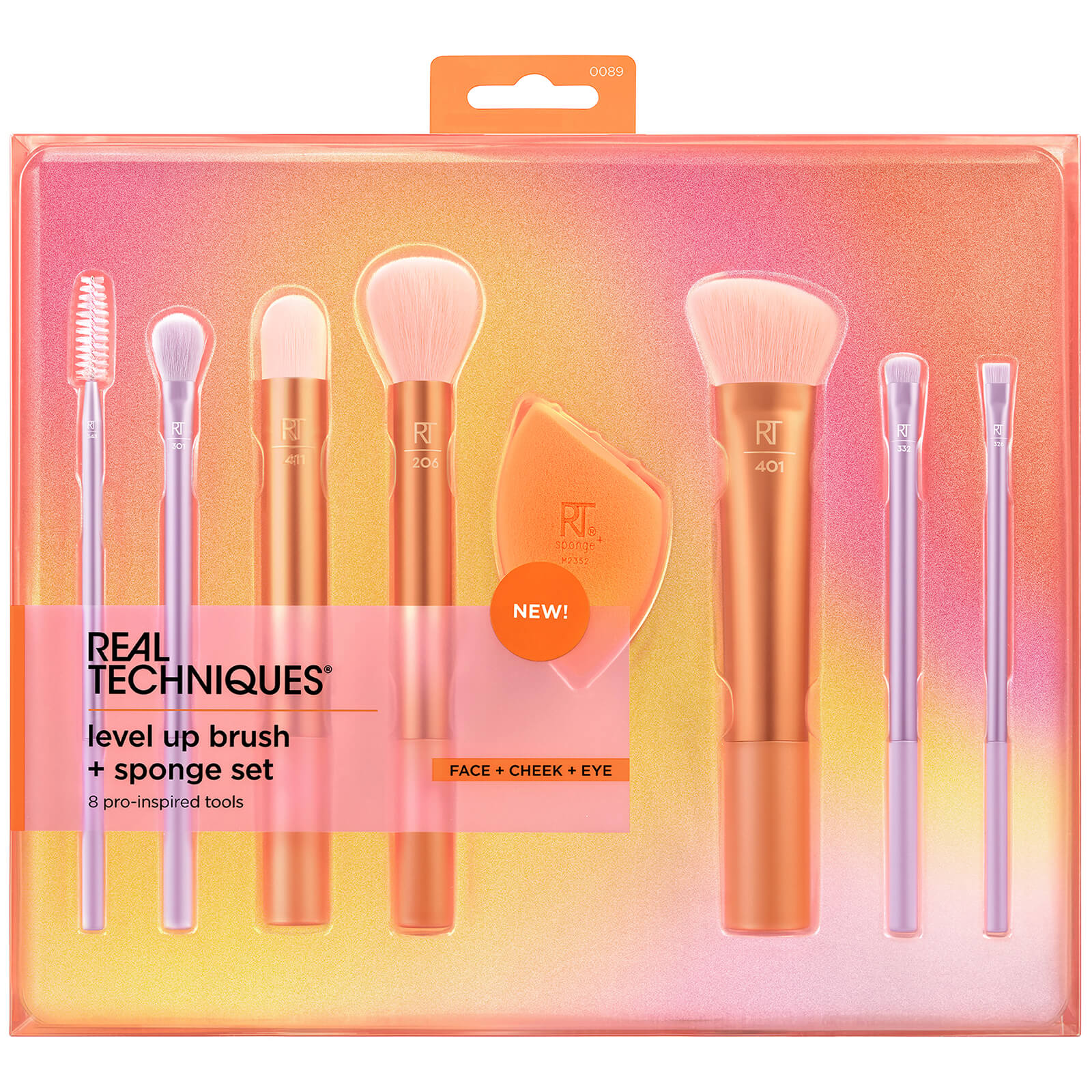 Real Techniques Level Up Brush And Sponge Set