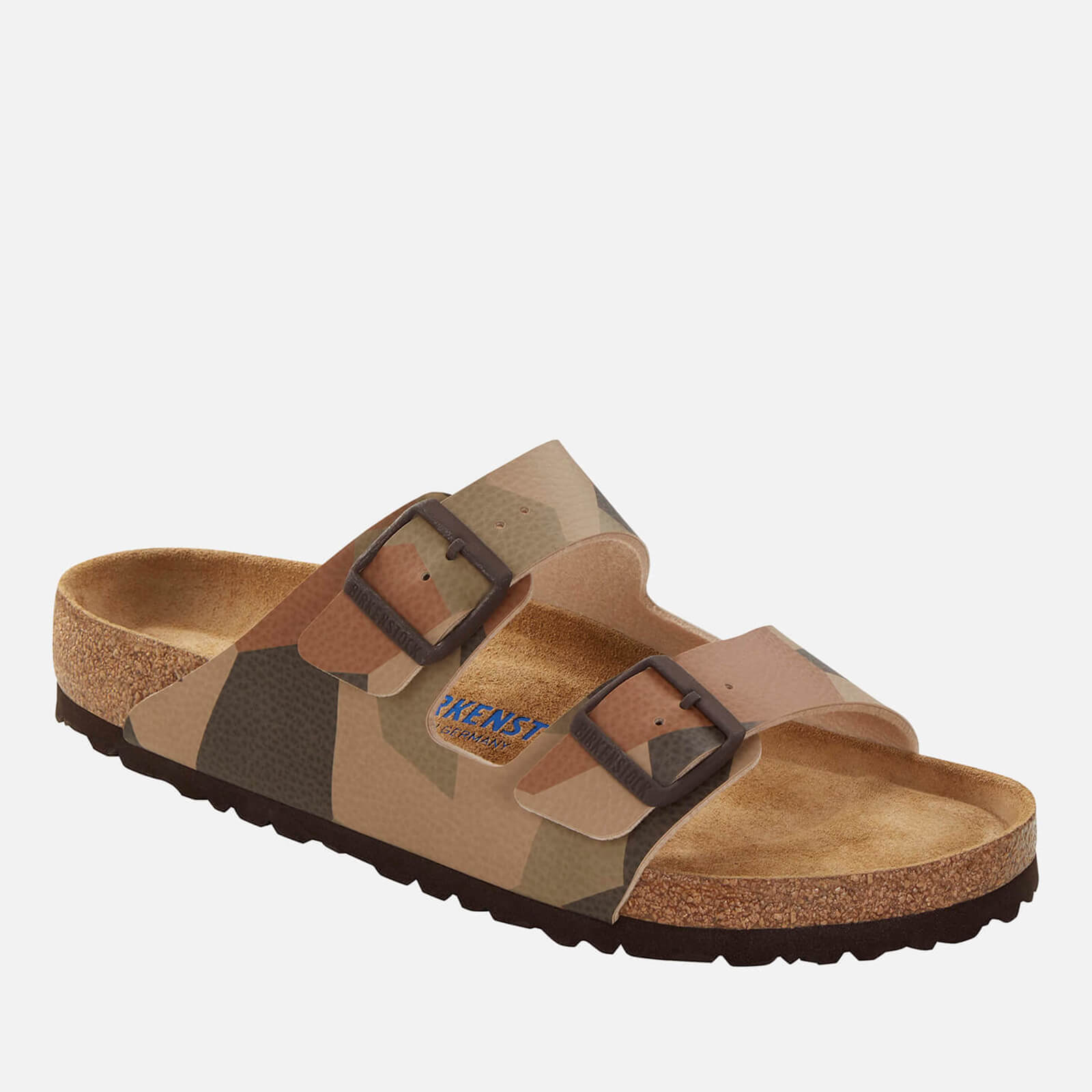 Birkenstock Arizona Geometric Camo Birko-Flor(r) Double Strap Sandals