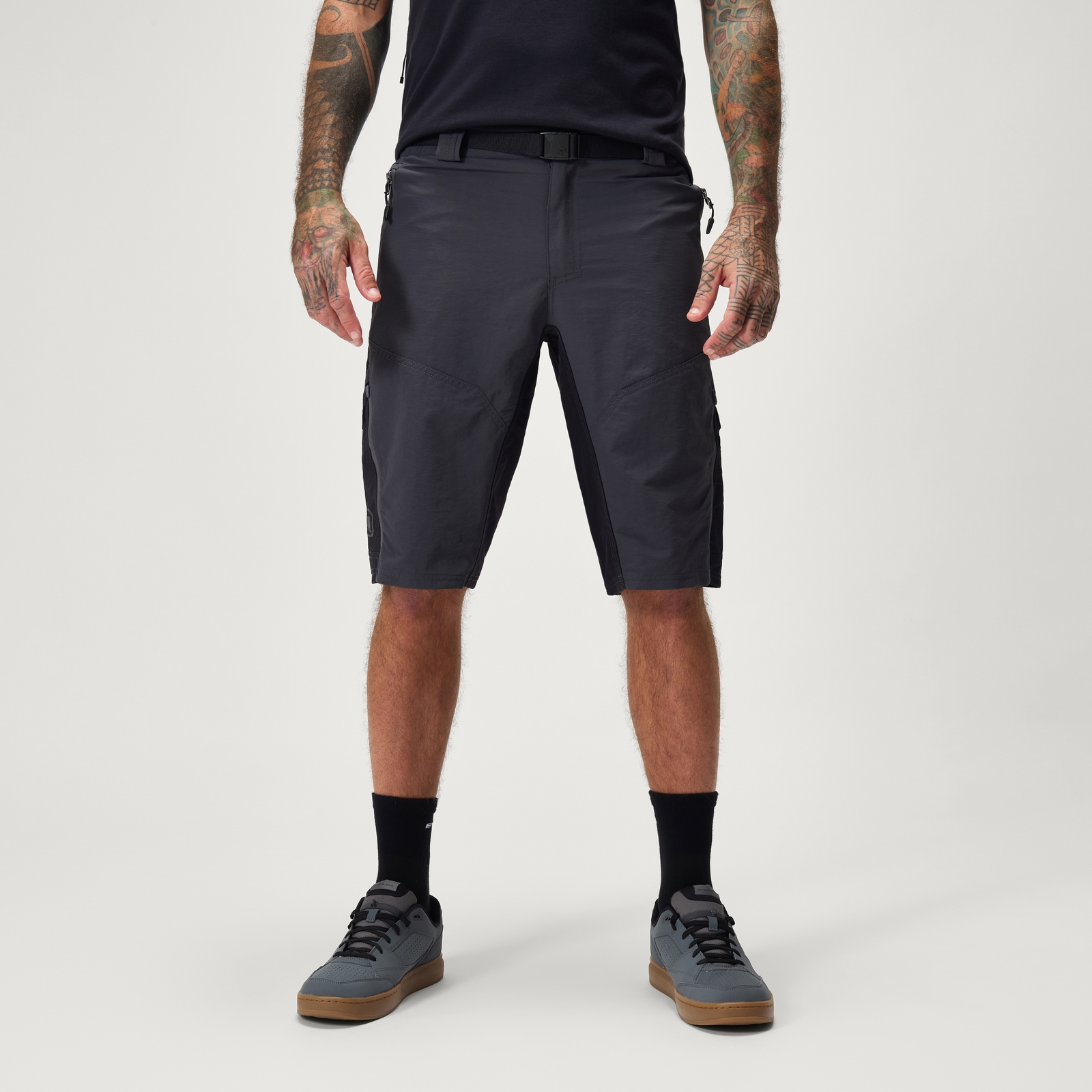 Endura Men's Hummvee Shorts (With Liner) - Grey | Extra 10% off first order.
