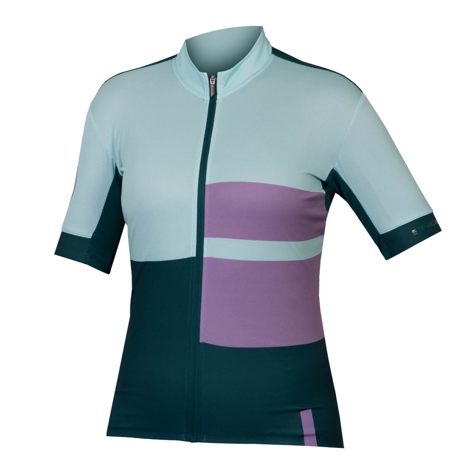 Endura Women's FS260 Print S/S Jersey - Violet | Extra 10% off first order.