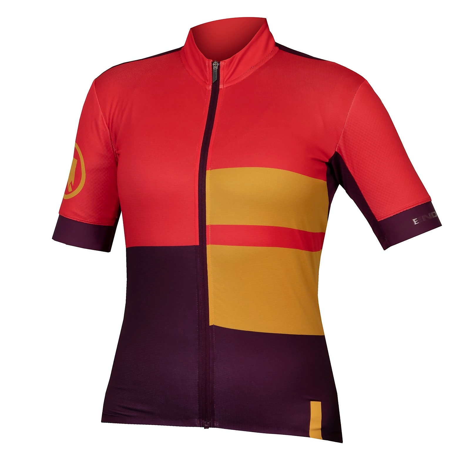 Endura Women's FS260 Print S/S Jersey - Pomegranate | Extra 10% off first order.