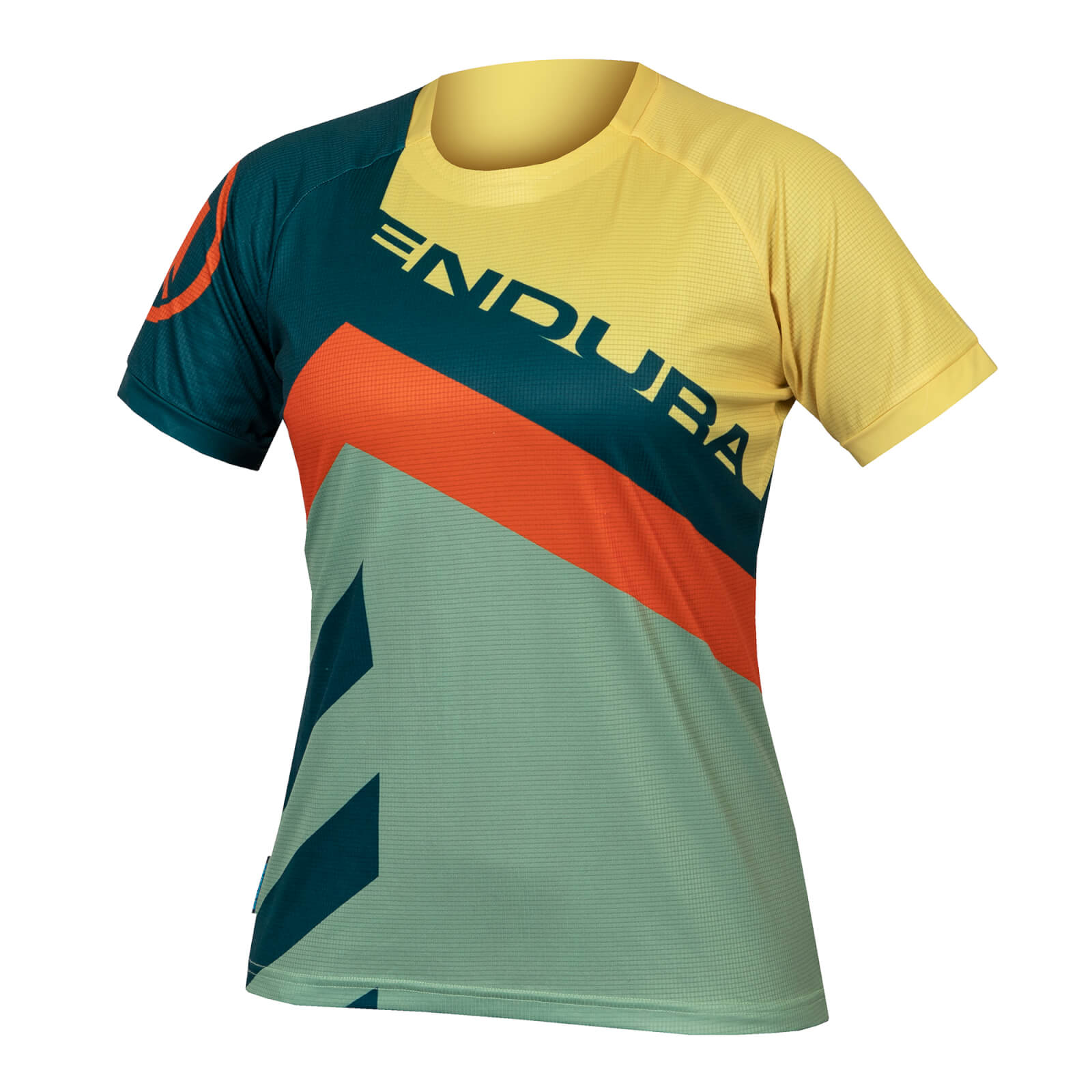 Endura Women's SingleTrack Print Tee LTD - Deep Teal | Extra 10% off first order.
