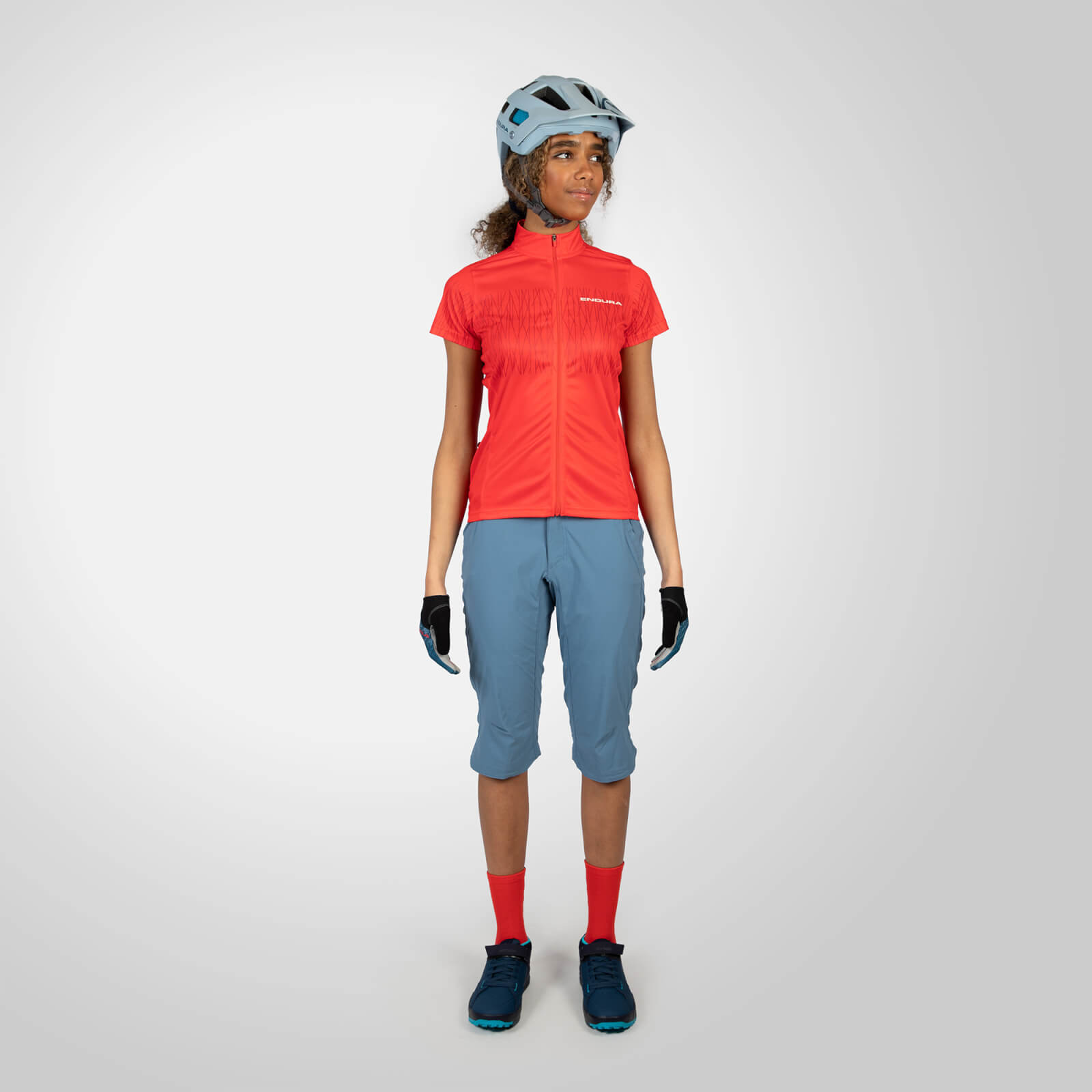 Endura Women's Hummvee Ray S/S Jersey - Pomegranate | Extra 10% off first order.
