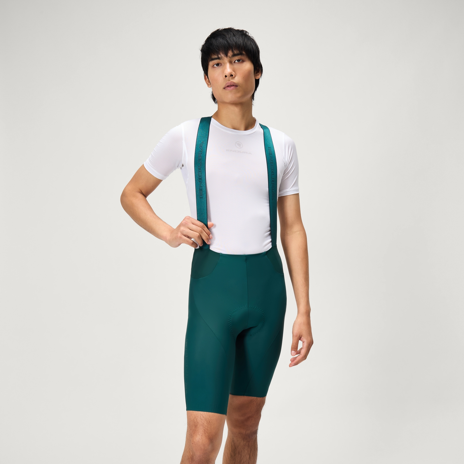 Endura Men's Pro SL Bib Shorts - Regular Length - Deep Teal | Extra 10% off first order.