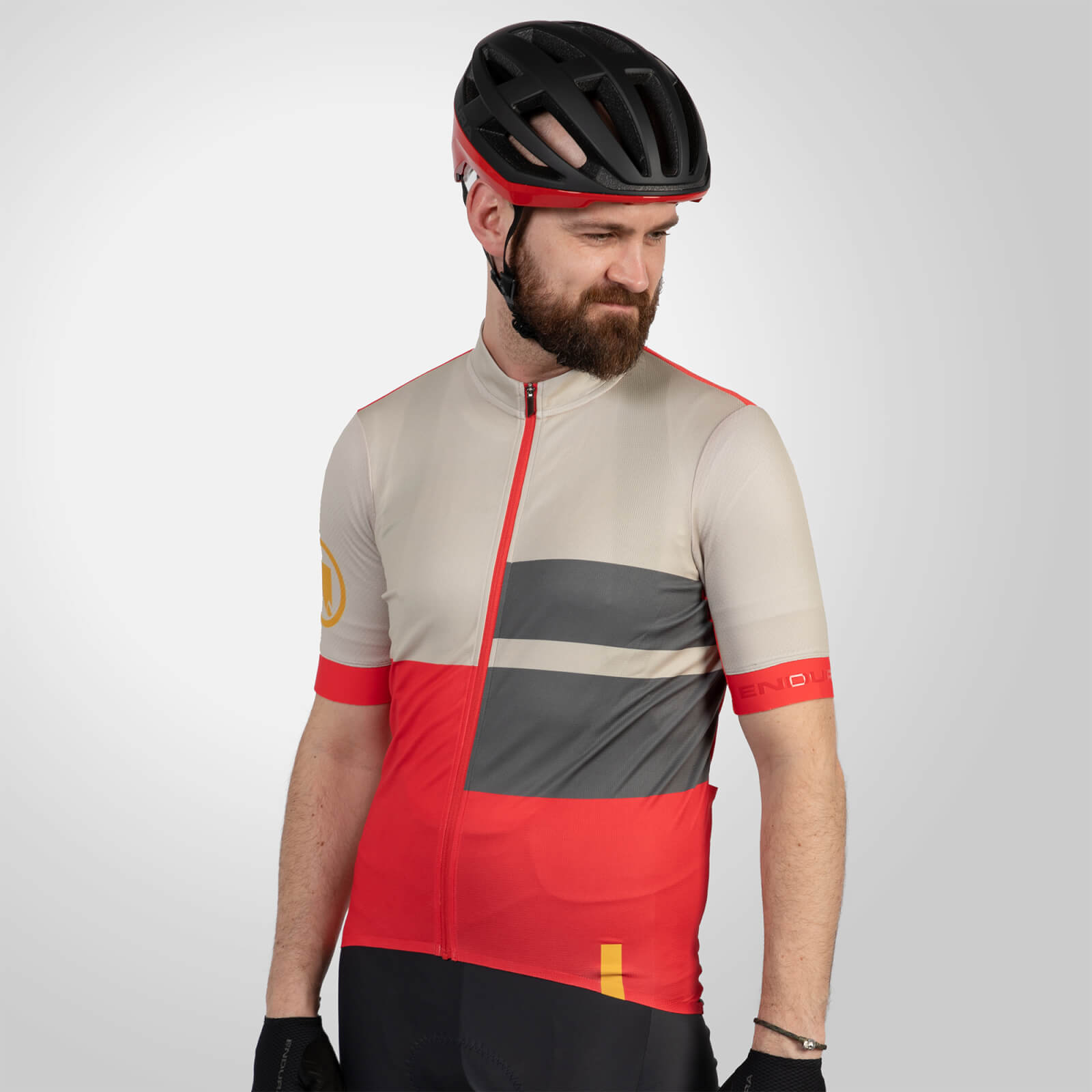 Endura Men's FS260 Print S/S Jersey - Pomegranate | Extra 10% off first order.