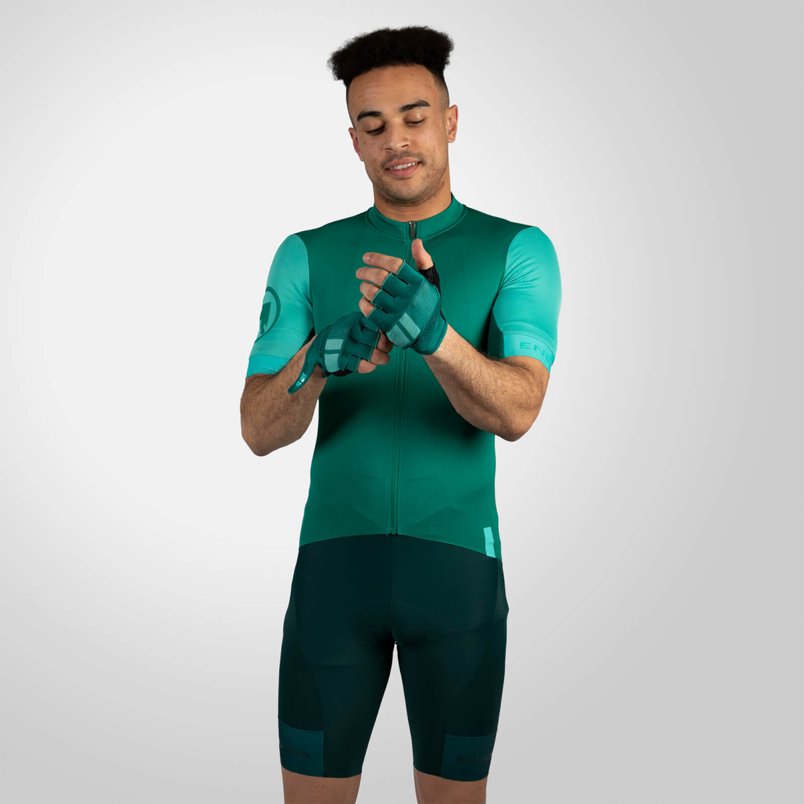 Endura Men's FS260 S/S Jersey - Emerald Green | Extra 10% off first order.
