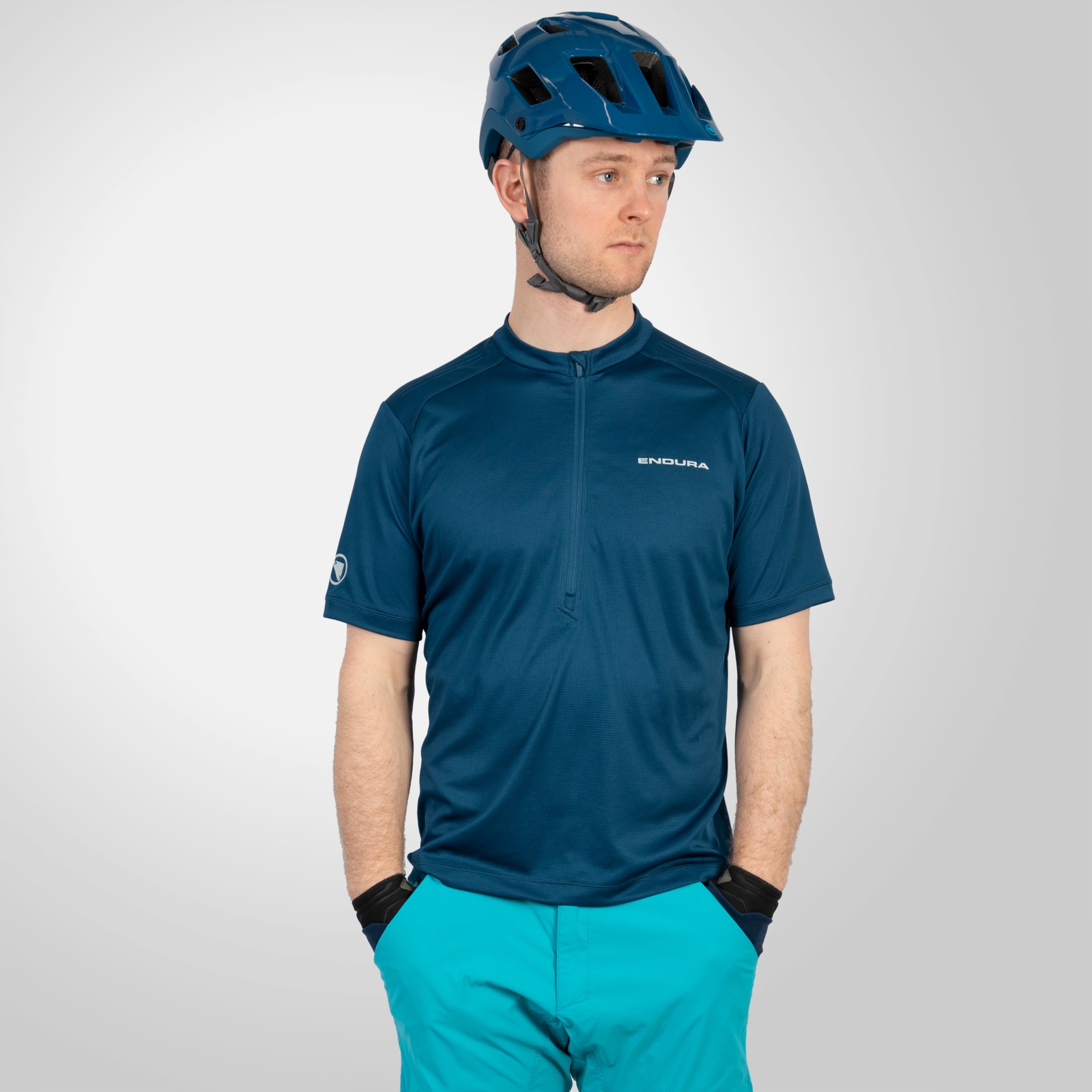 Endura Men's Hummvee S/S Jersey II - Blueberry | Extra 10% off first order.