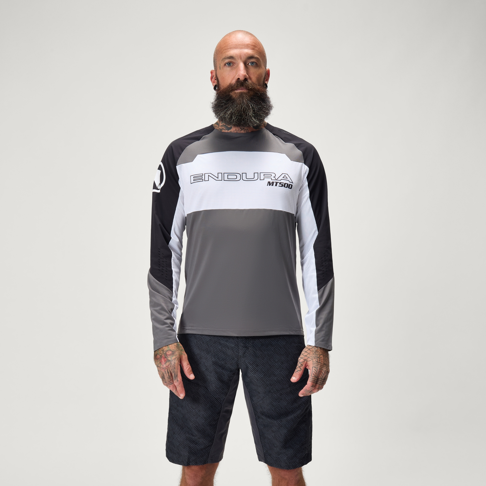 Endura Men's MT500 Burner Lite L/S Tee - Black | Extra 10% off first order.