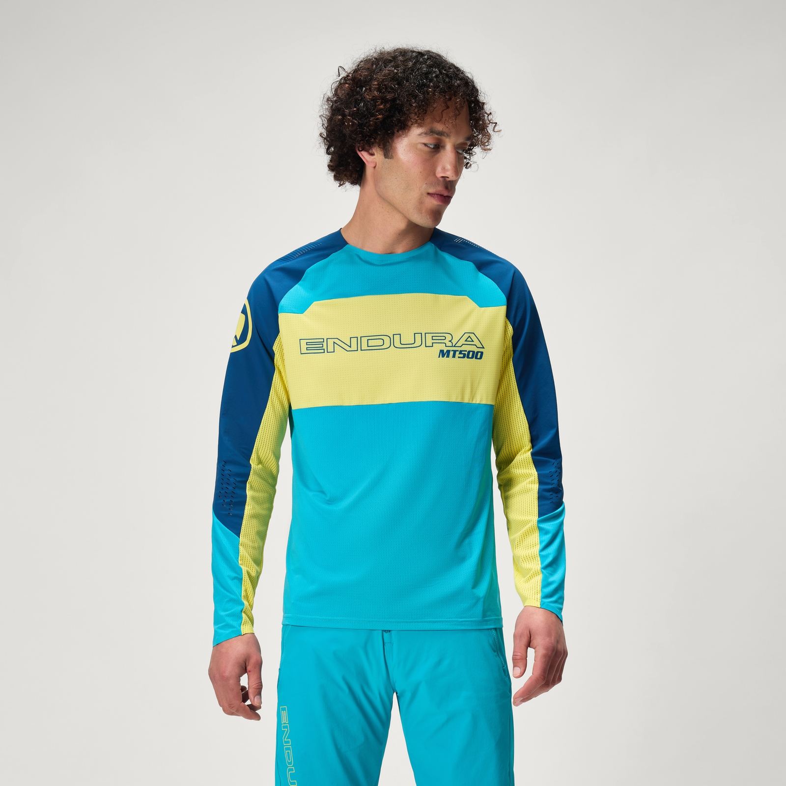 Endura Men's MT500 Burner Lite L/S Tee - Blueberry | Extra 10% off first order.