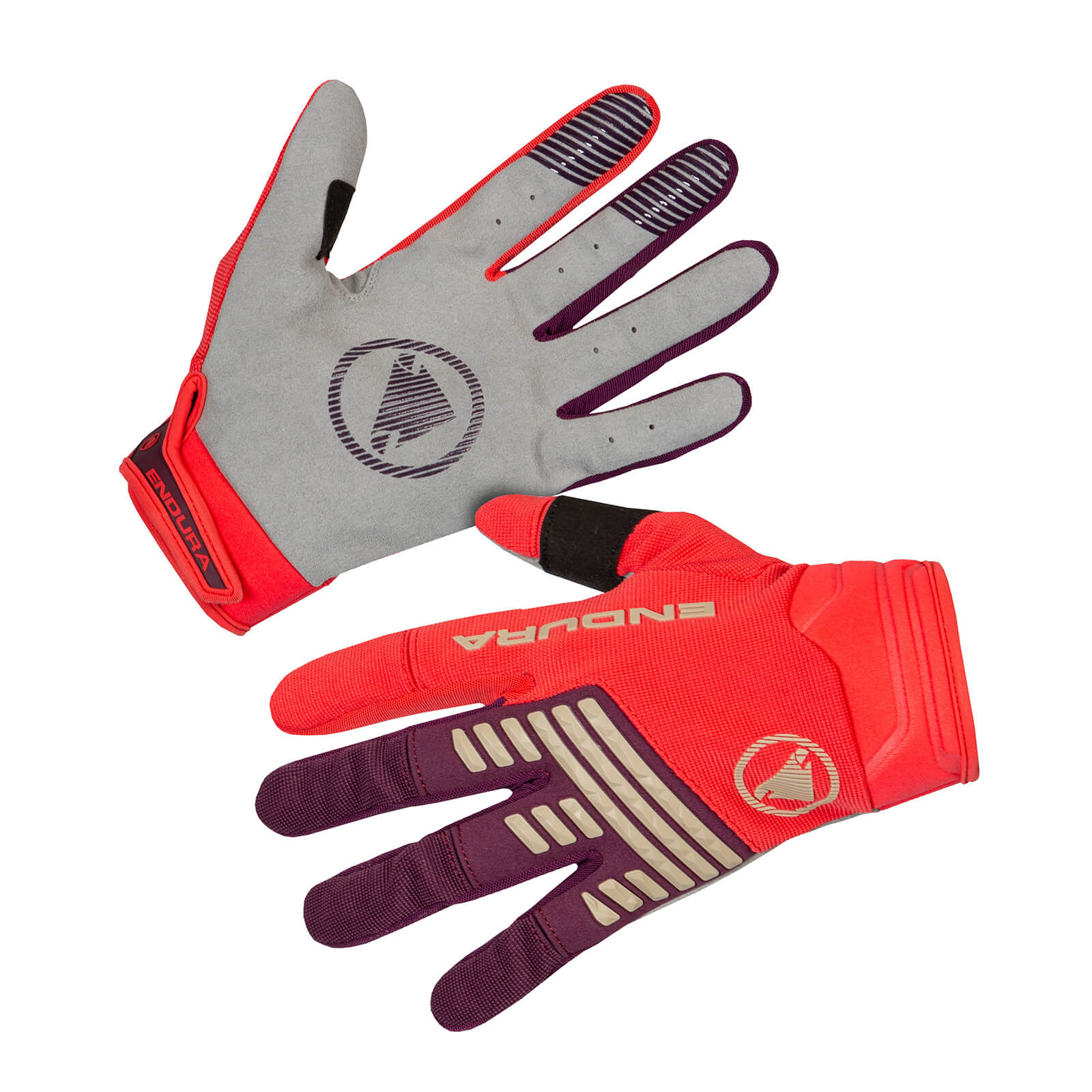 Endura SingleTrack Gloves - Pomegranate | Extra 10% off first order.