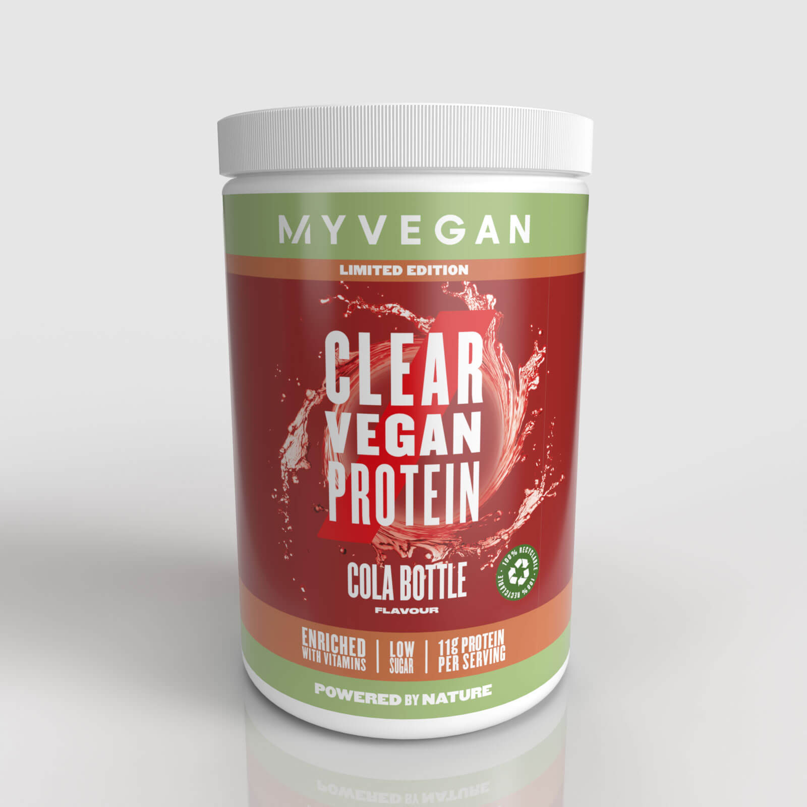 Clear Vegan Protein – Saveur bouteille de cola - 320g
