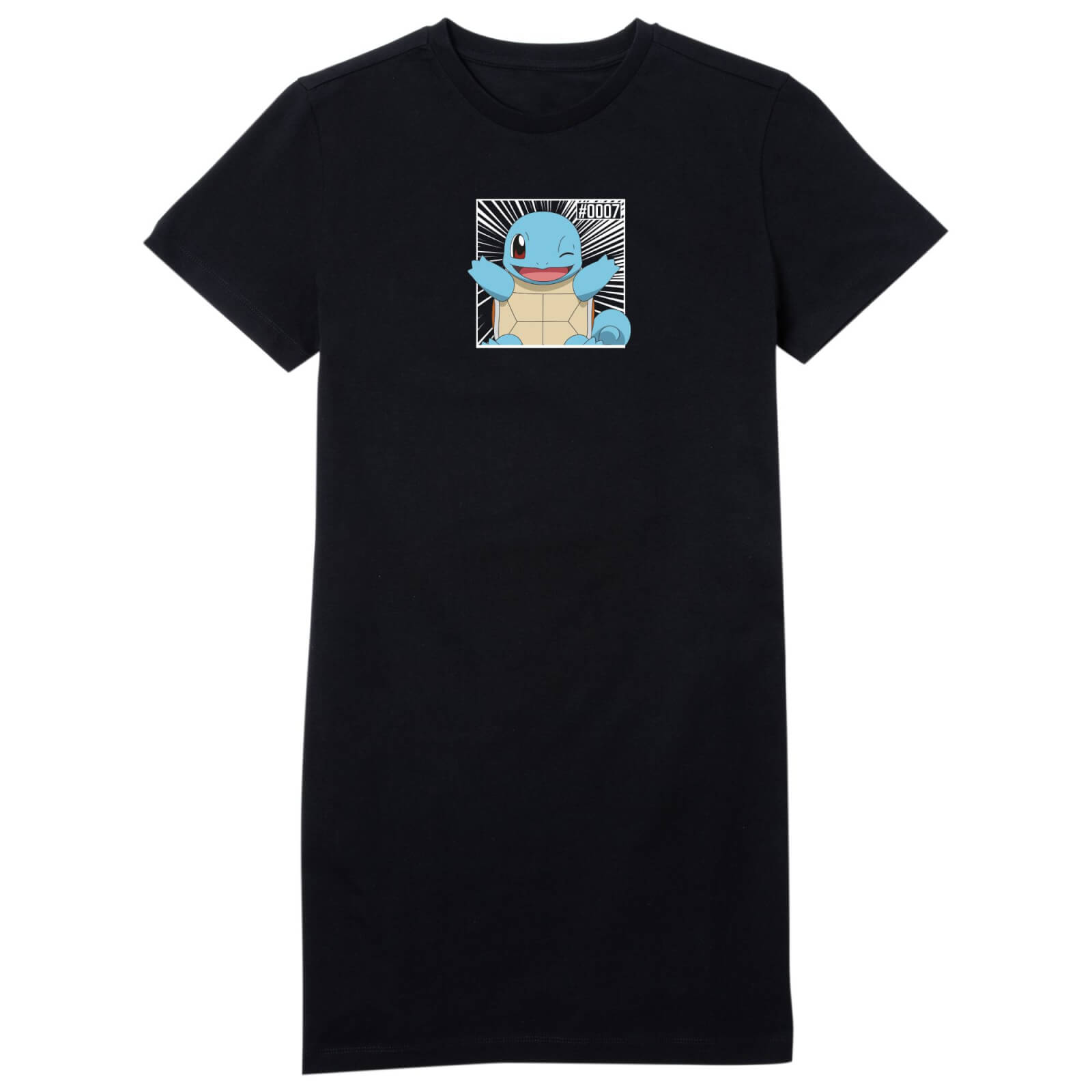 

Pokémon Pokédex Squirtle #0007 T-Shirt Vestito da Donna - Nero - XXL