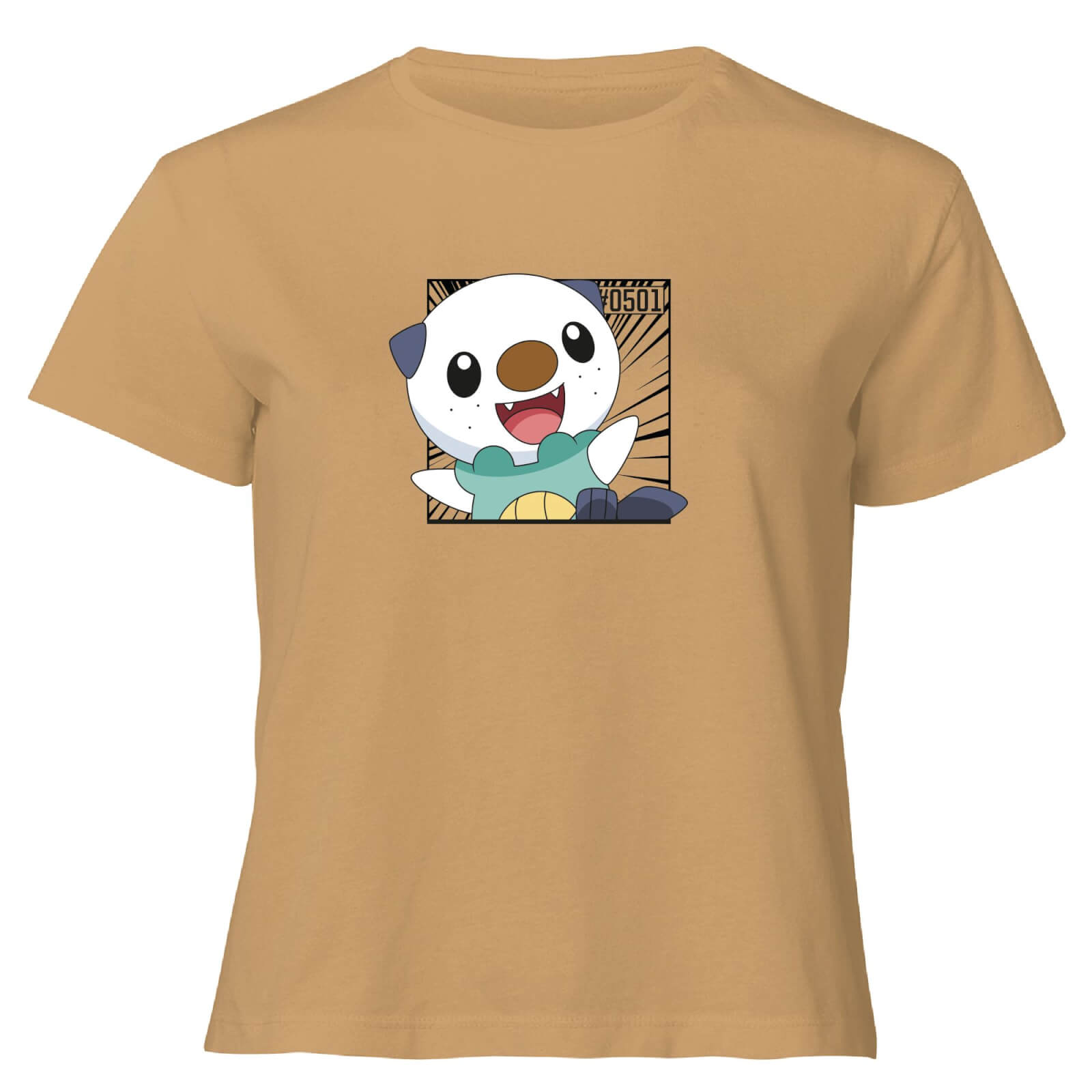 Pokemon Oshawott Women's Cropped T-Shirt - Tan - XL