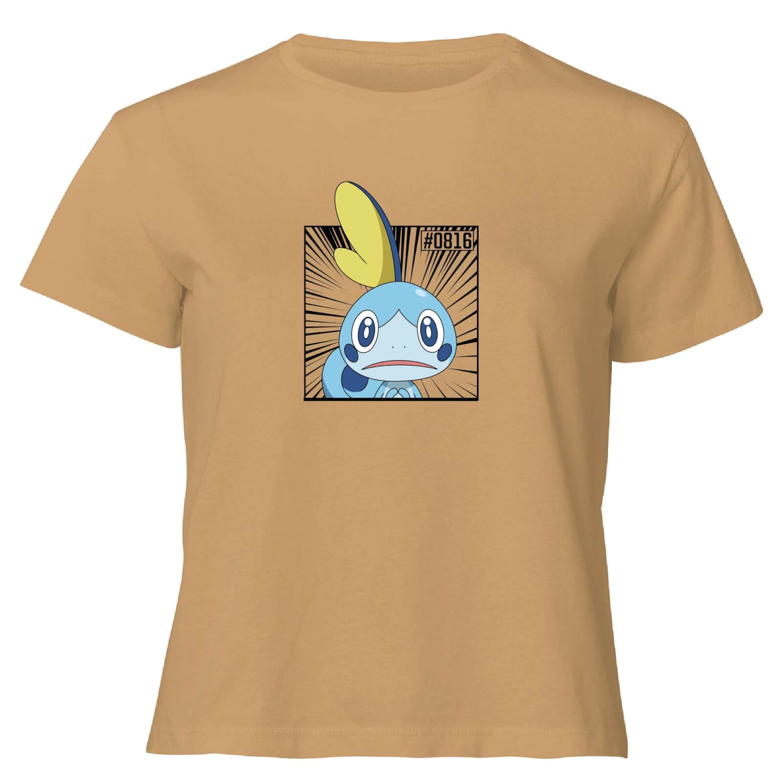 

Pokemon Sobble Women's Cropped T-Shirt - Tan - XL