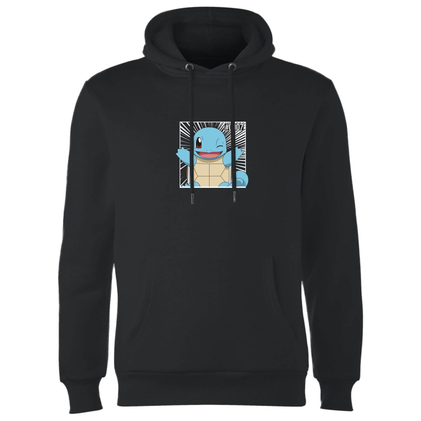 Pokémon Pokédex Schiggy #0007 Hoodie - Schwarz - XXL