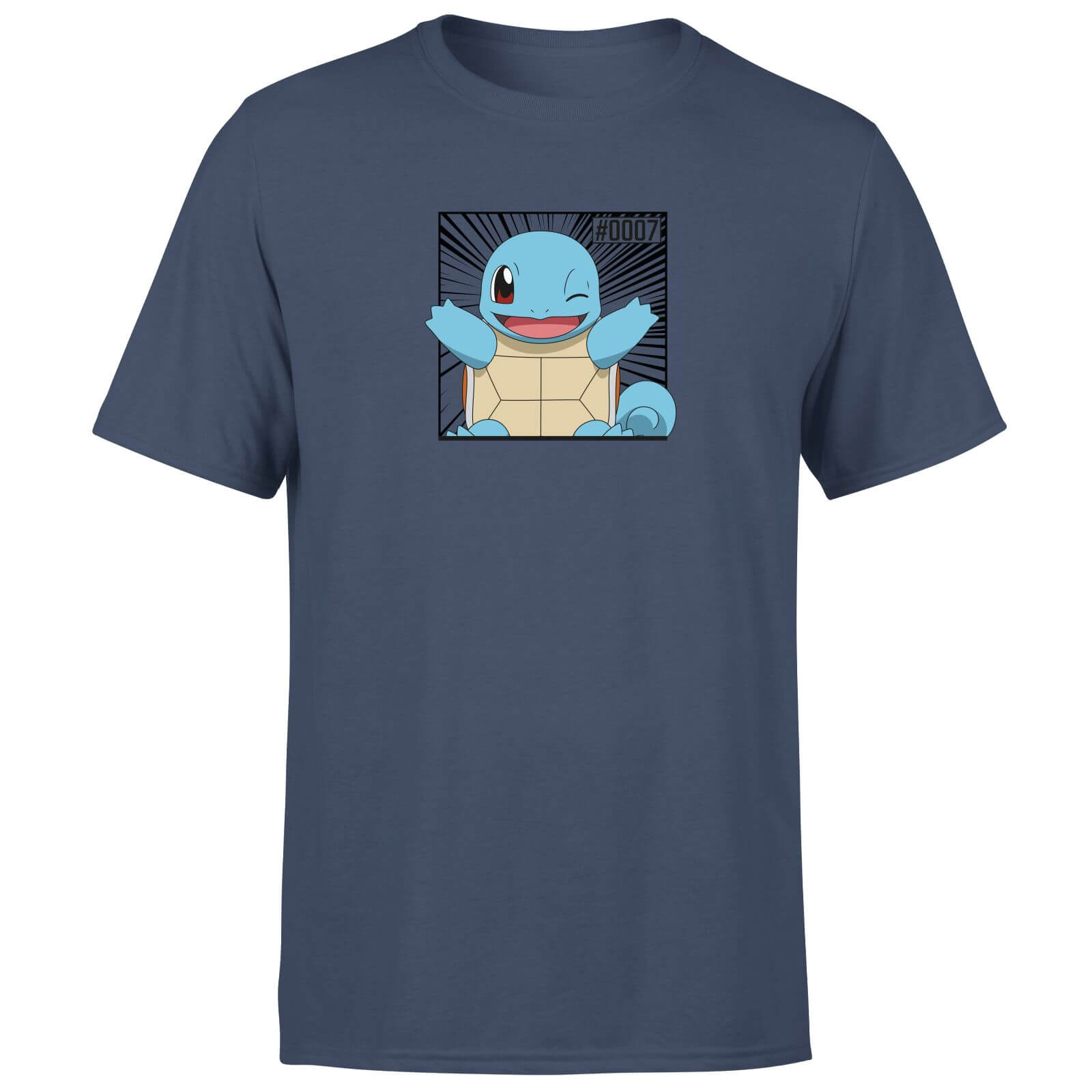 

Pokémon Pokédex Squirtle #0007 T-Shirt da Uomo - Navy - XL