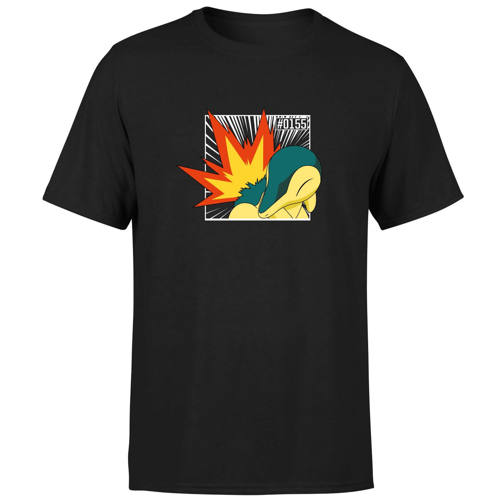 

Pokemon Cyndaquil Men's T-Shirt - Black - XS