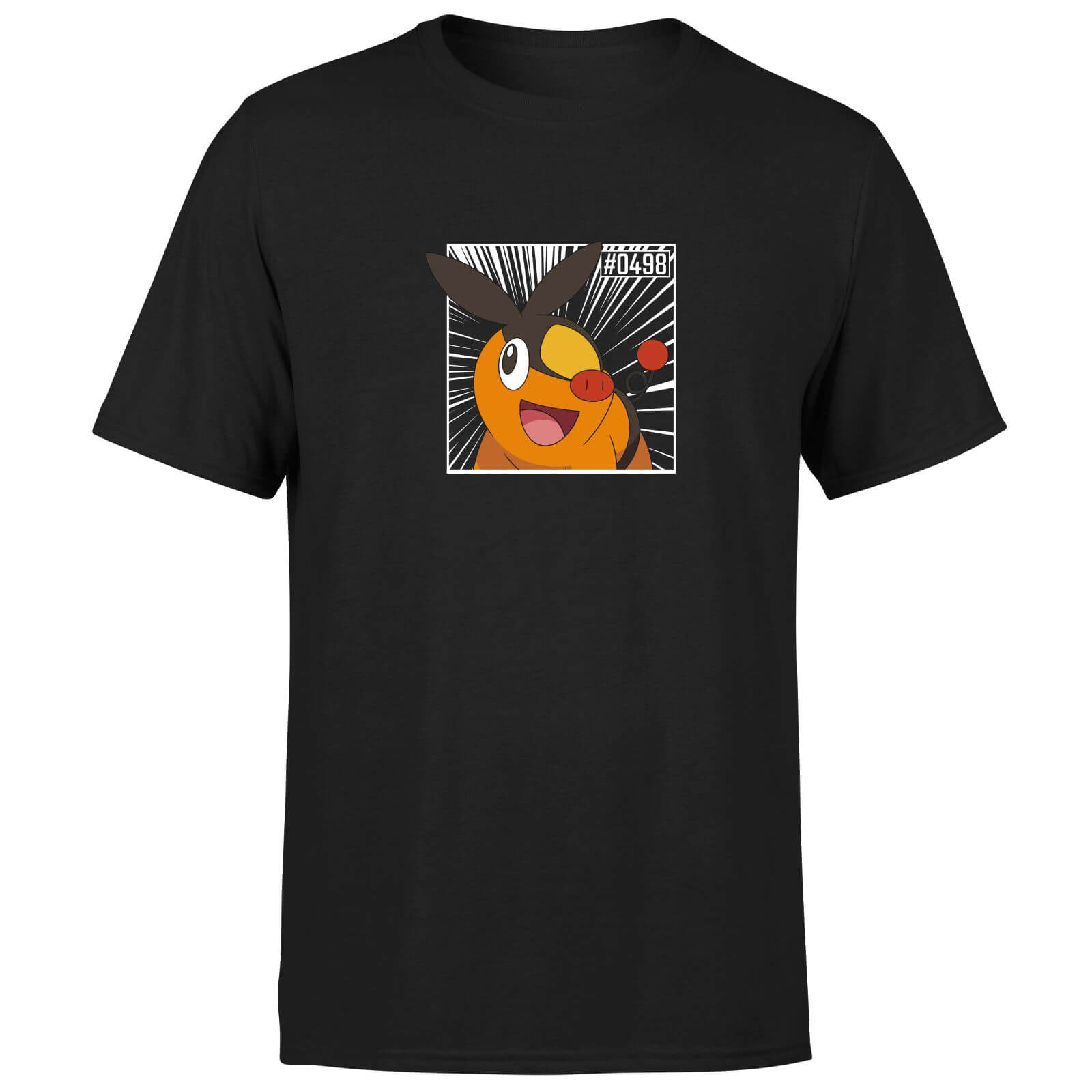 Pokemon Tepig Men's T-Shirt - Black - 4XL