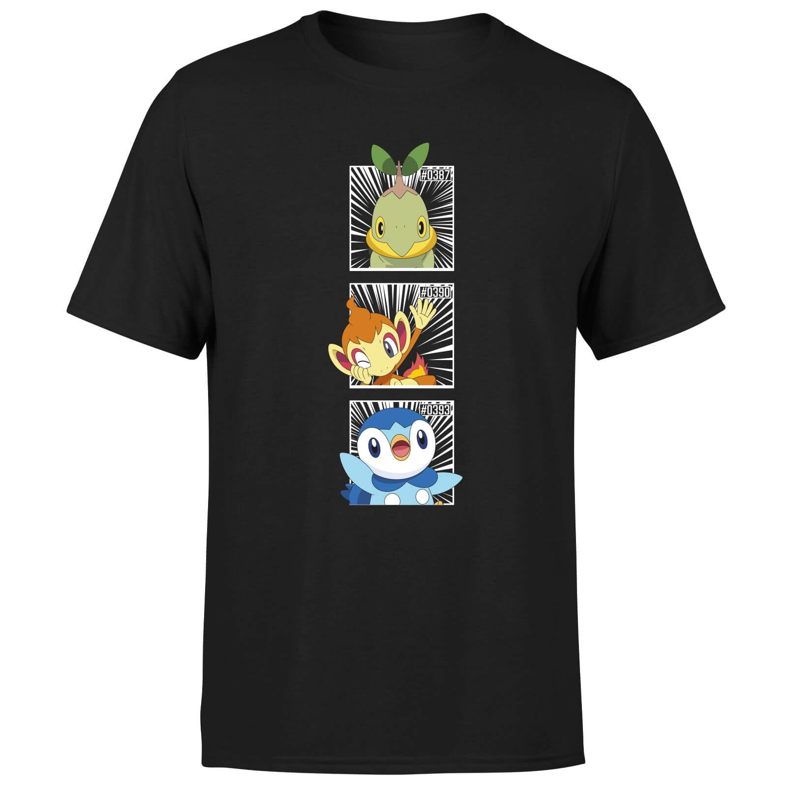 

Pokemon Generation 4 Intro Men's T-Shirt - Black - M