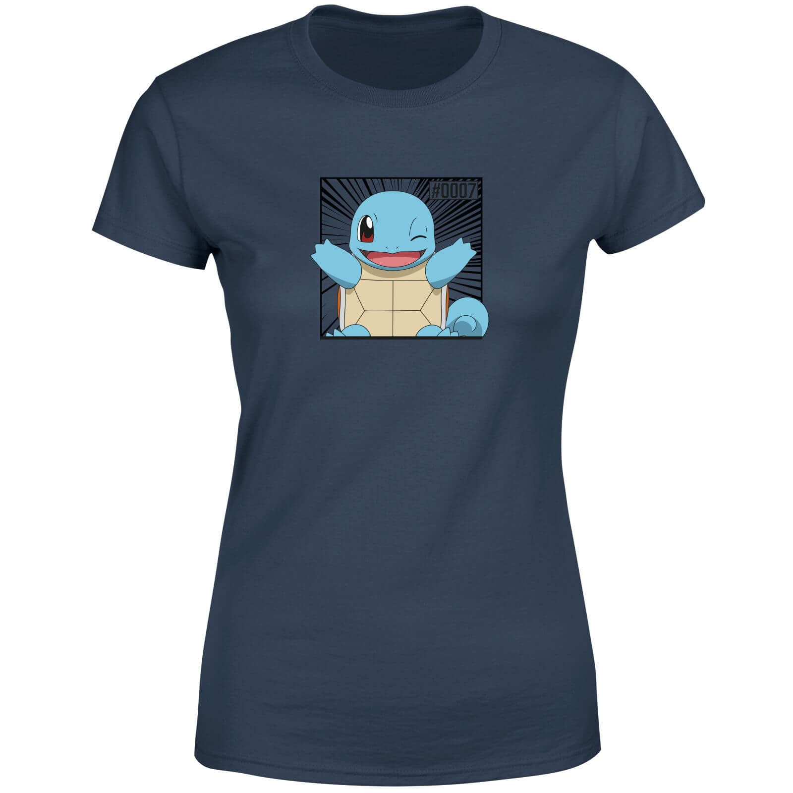 

Pokémon Pokédex Squirtle #0007 T-Shirt da Donna - Navy - S