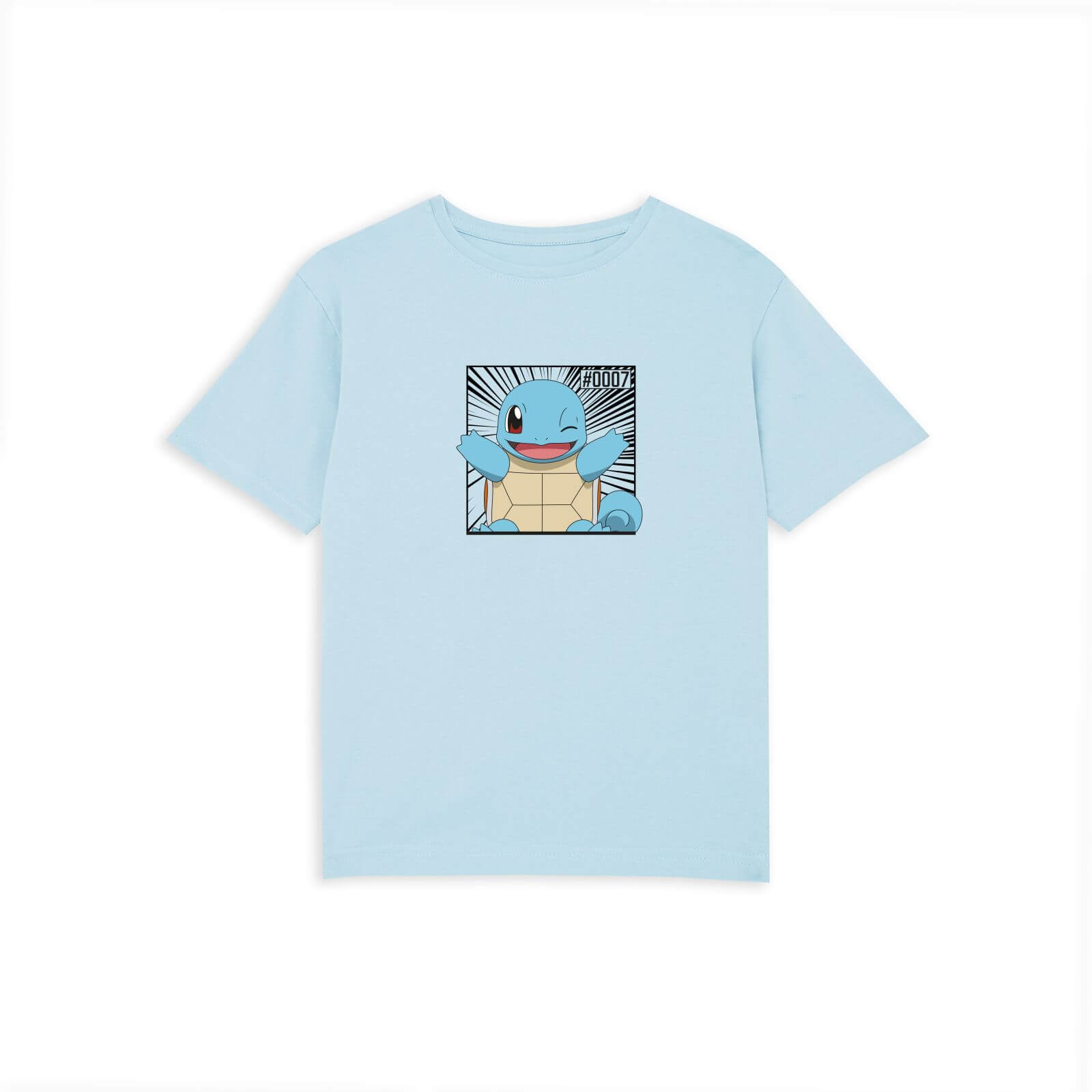 

Pokémon Pokédex Squirtle #0007 T-Shirt per bambini - Blu - 3-4 Anni