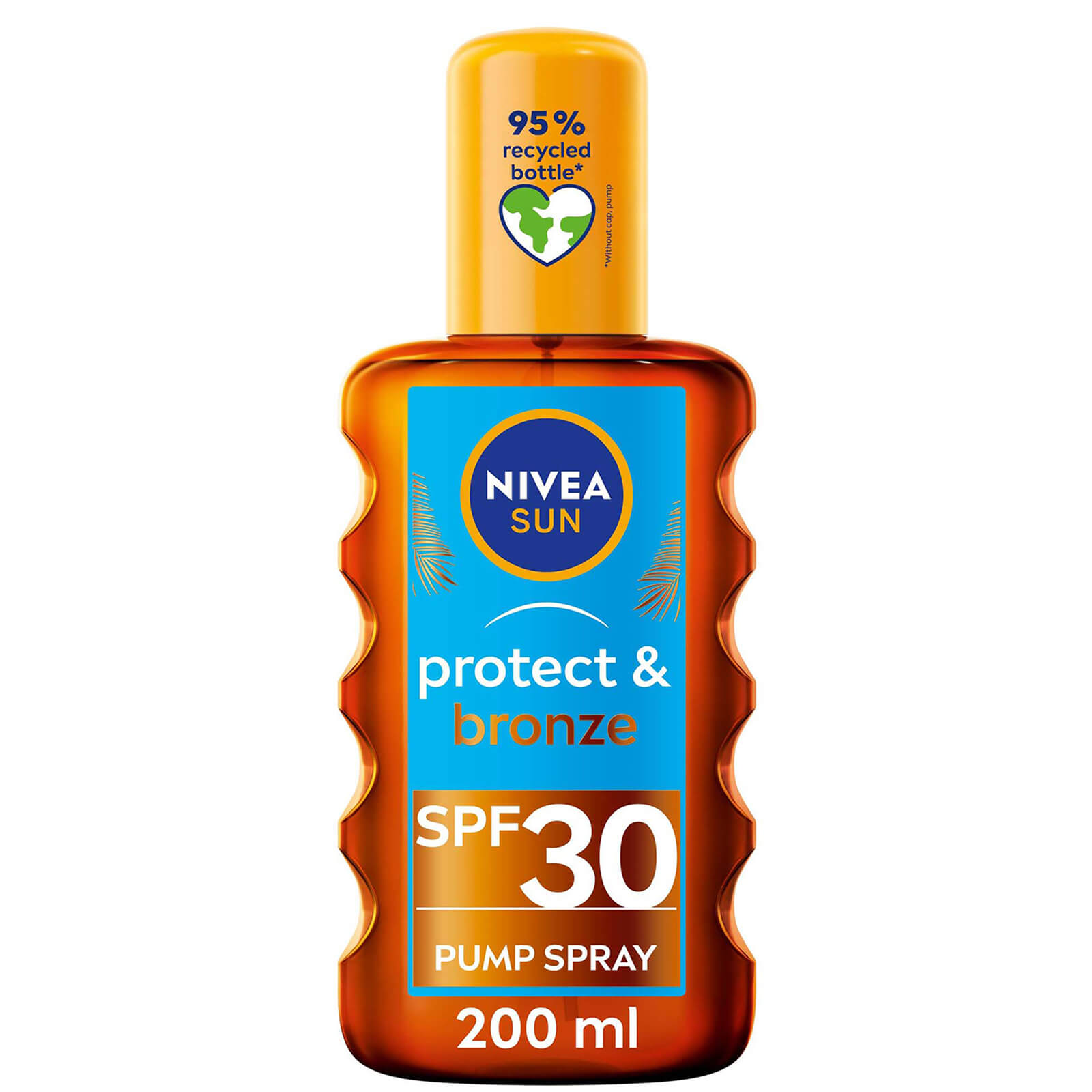 Photos - Sun Skin Care NIVEA SUN Protect & Bronze Tan Activating Sun Oil Spray SPF30 200ml 86038