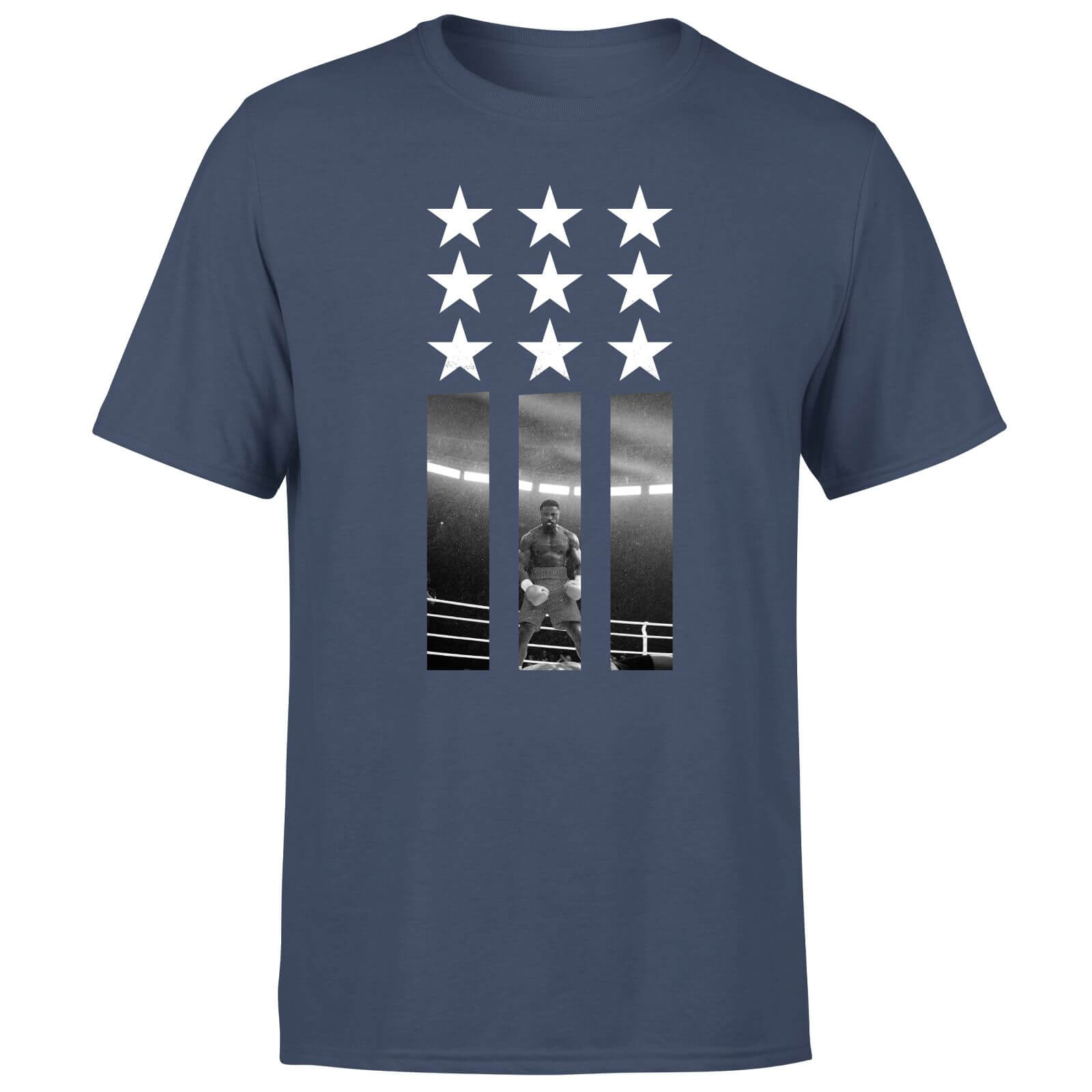 Creed Poster Stars Men's T-Shirt - Navy - S