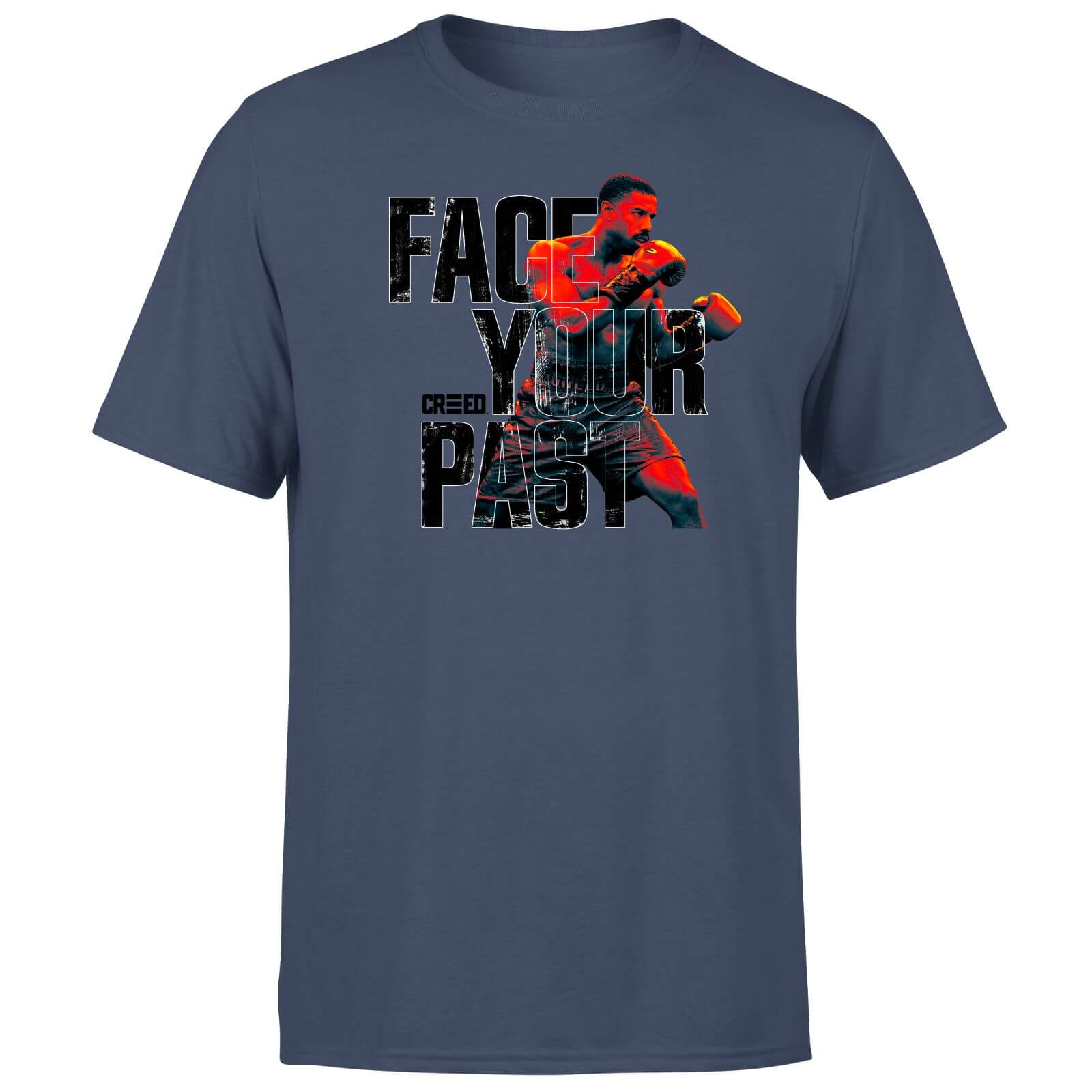Creed Face Your Past Men's T-Shirt - Navy - XXL